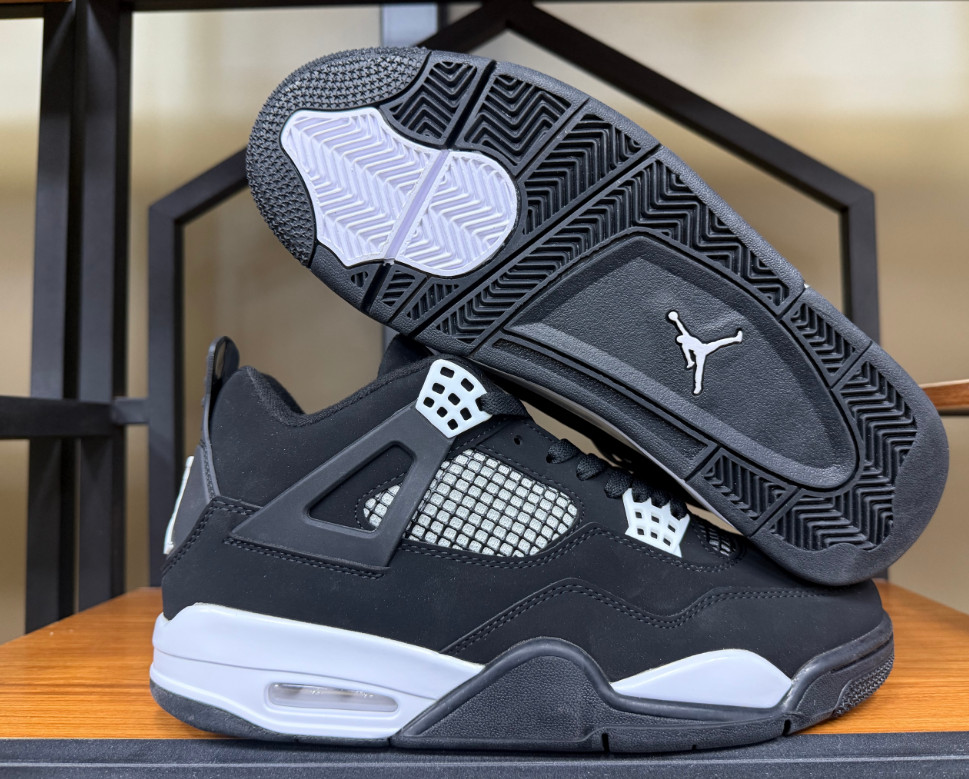 Jordan 4 Retro White Thunder Black Men’s US Size 7-12