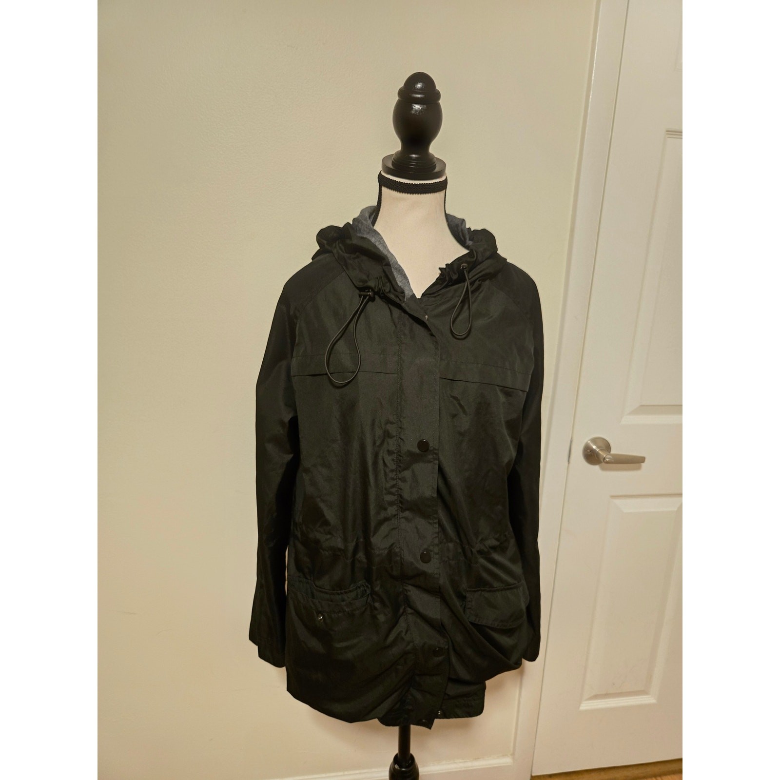 a•n•d e a w y 3-in-1 Black Raincoat