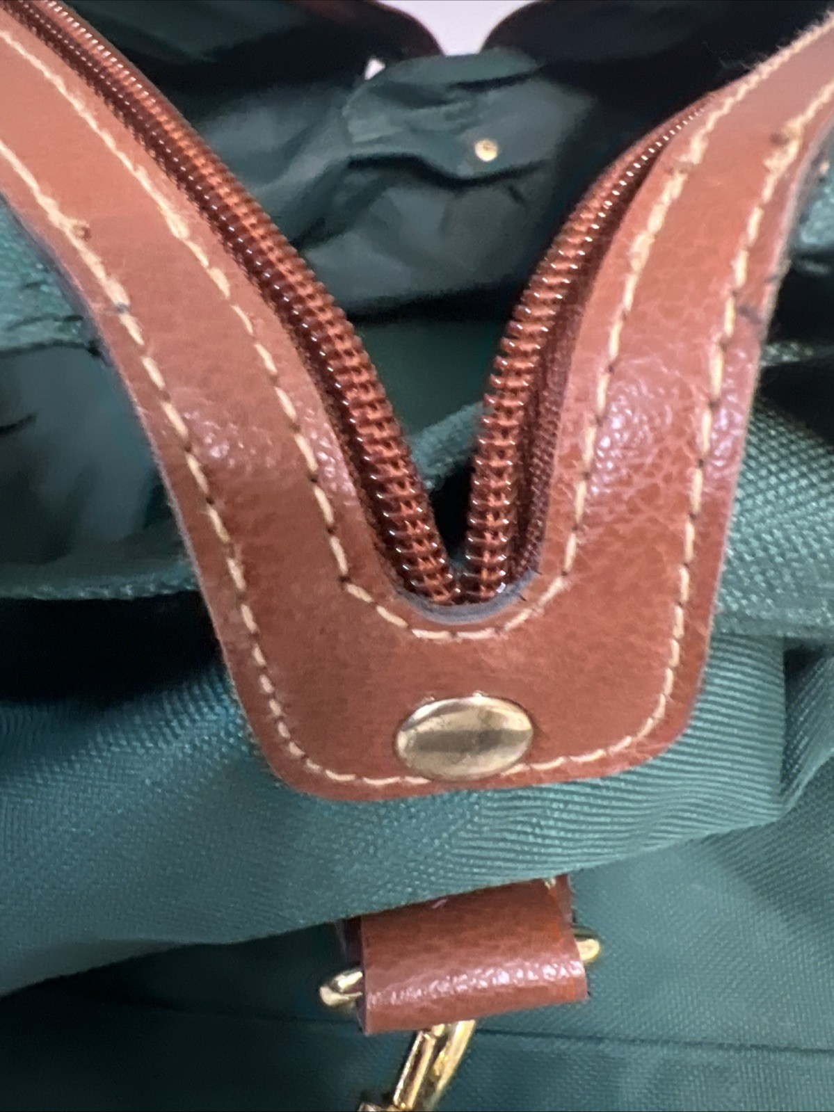 Vintage Ralph Lauren Weekender Duffle Bag 80’s-90’s Green Canvas Travel Tote