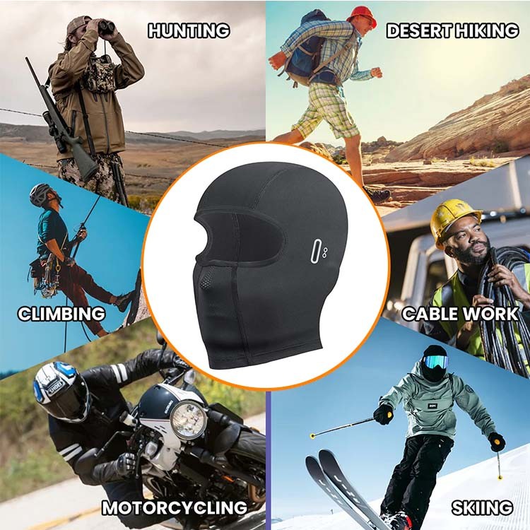 Balaclava Ski Mask Motorcycle Gaiter Summer Cooling UV Protector For Men Women