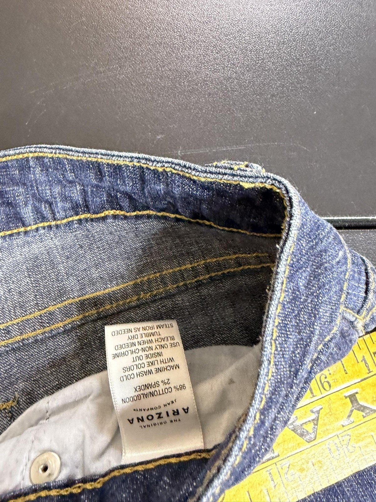 Arizona Jean Co. Jeans Juniors 11 Blue Med Wash Bootcut Stretch 31×31.5