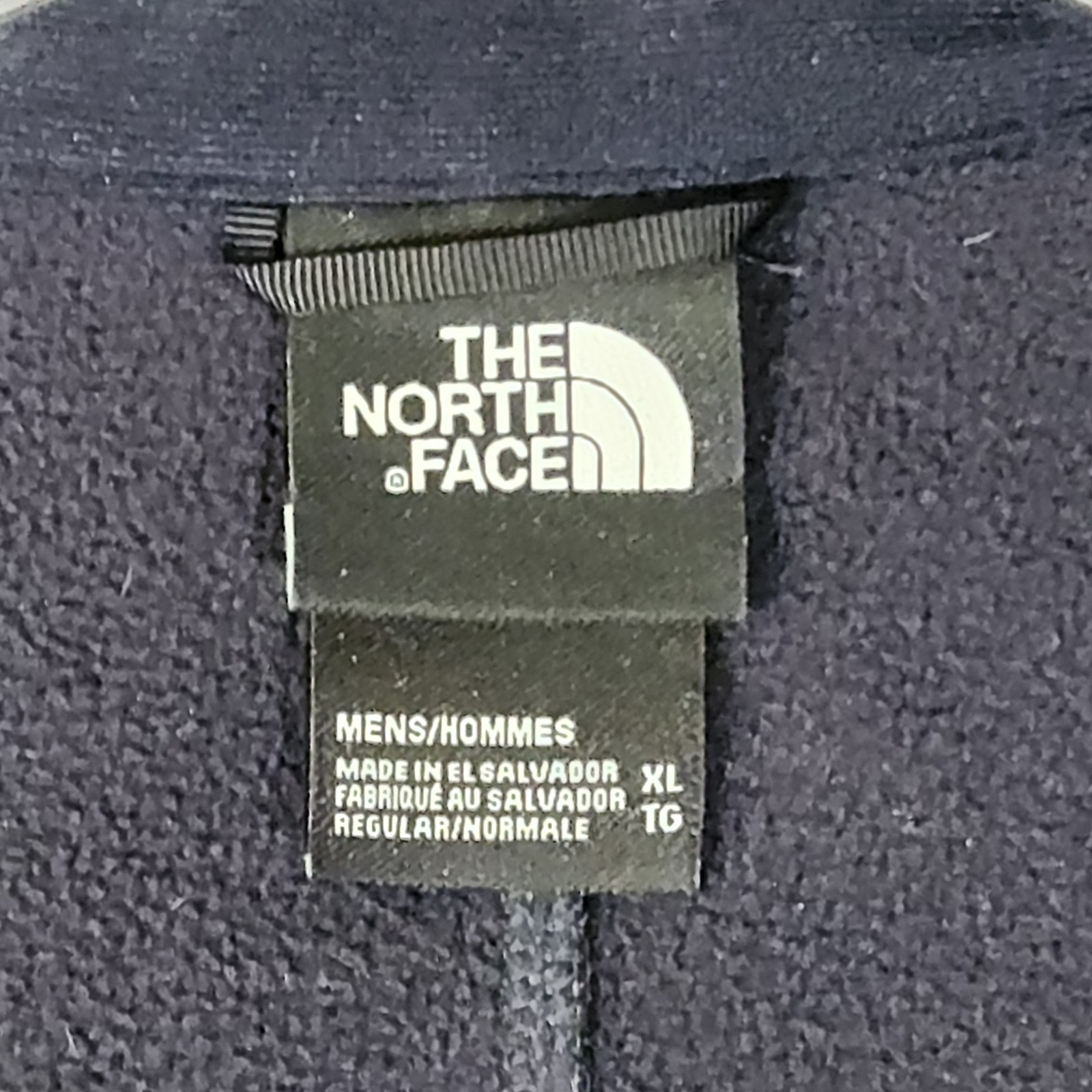The North Face Jacket Apex Bionic Solid Blue Mens XL Full Zip Softshell