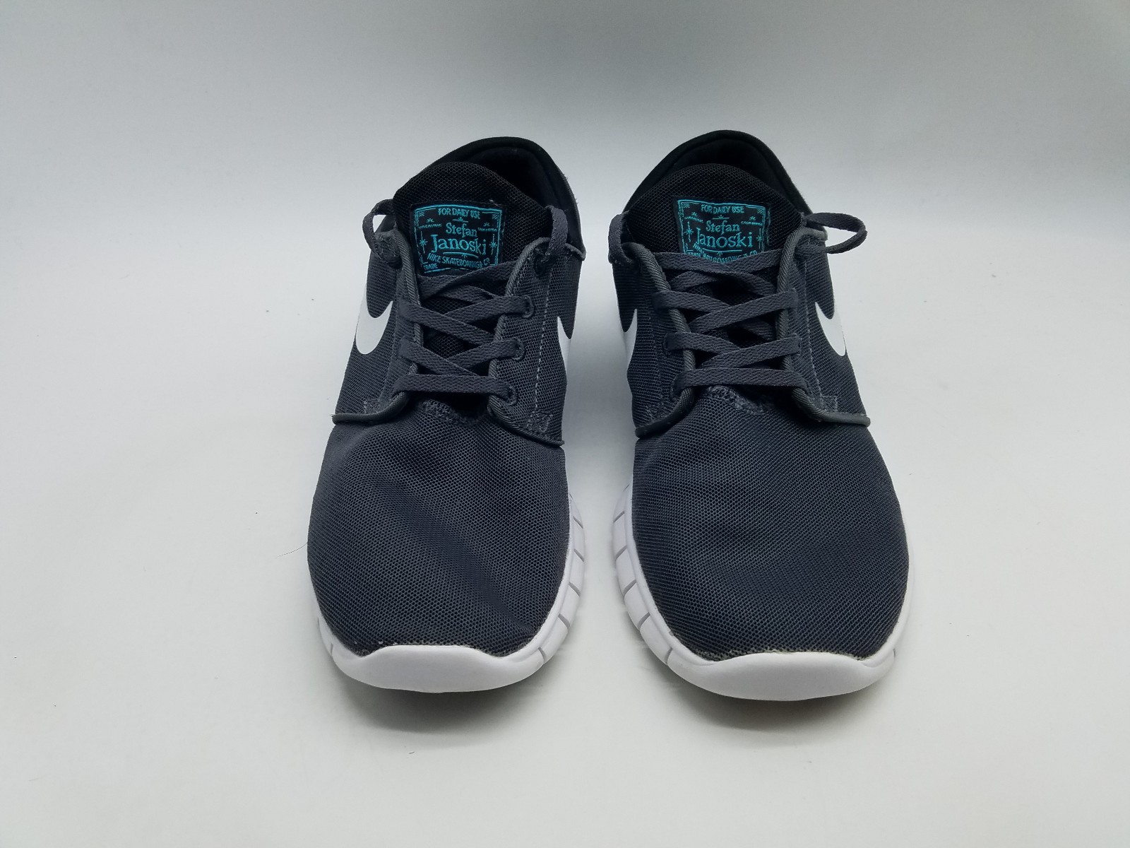 Nike SB Stefan Janoski Max Men’s Size 10.5 Sneakers Dark Gray Gamma Blue