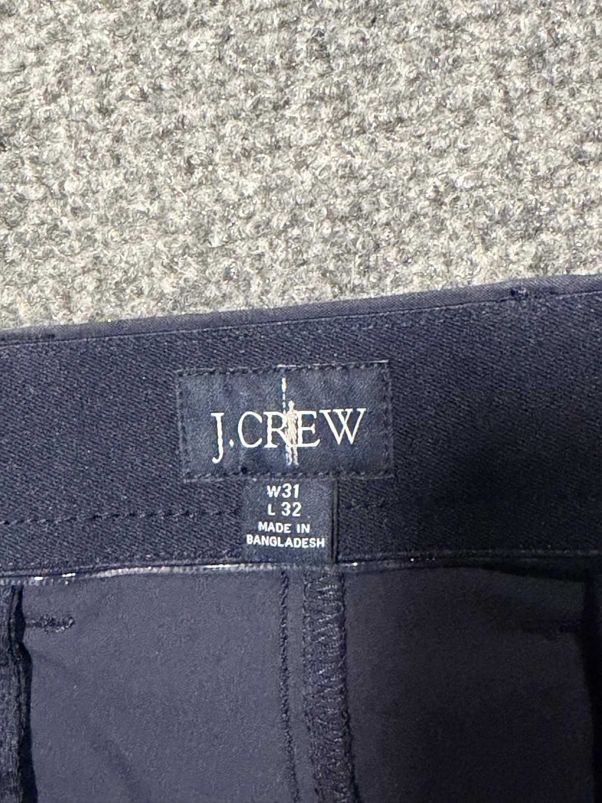 J Crew Tech Pant Pants Mens 31×32 Blue Athletic Fit Stretch Chino Casual