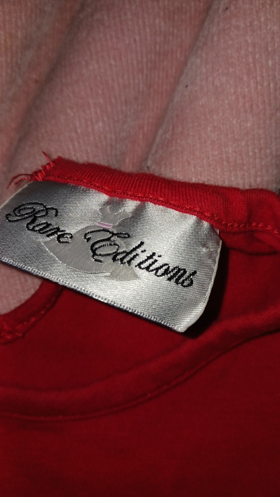 Rare Editions Valentine Hearts Or Any Occasion Girls Red Dress Size 18 Month.