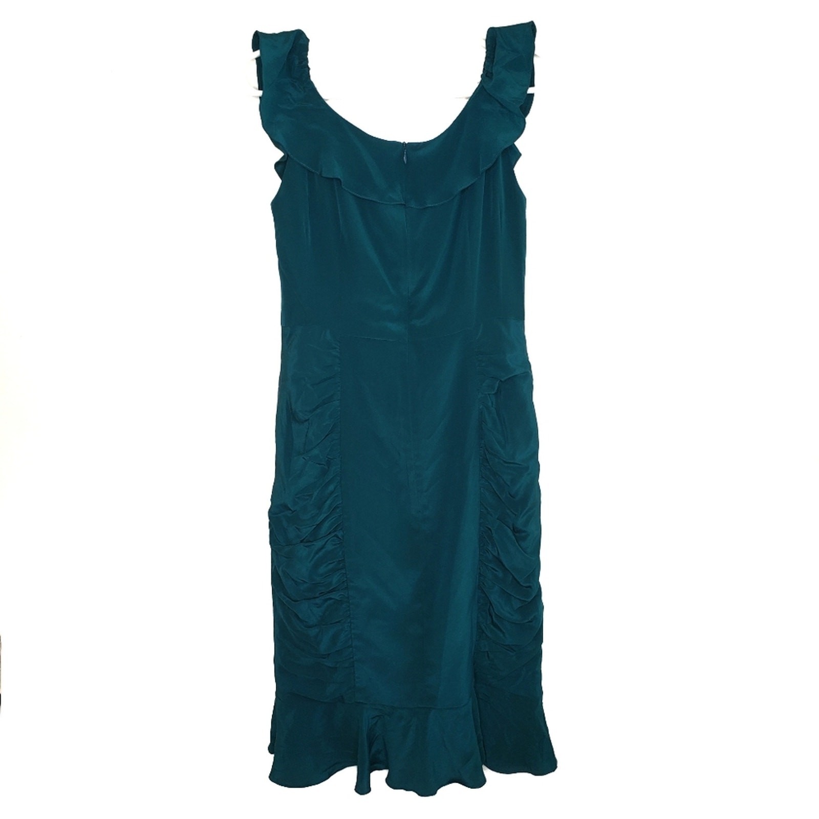 NEW Nanette Lepore Azure Sunset Silk Formal Party Cocktail Dress