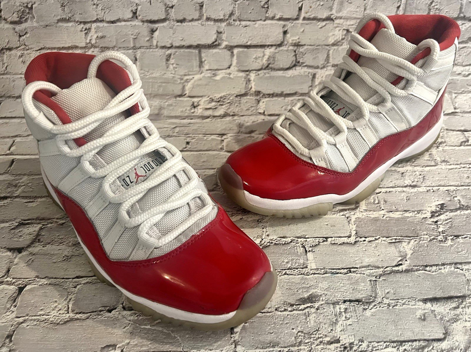 Jordan 11 Retro High Cherry CT8012-116 Size 8 WEAR / DAMAGE / NO INSOLES *AS-IS*