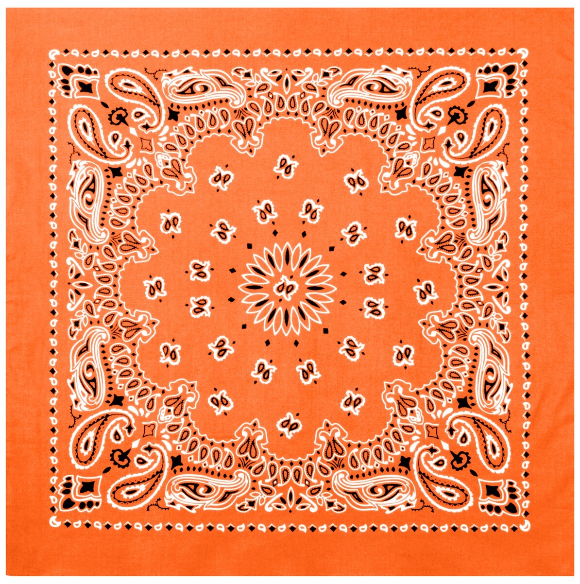 Rothco Trainmen Paisley Bandana – Extra-Large – 27” X 27″ | 4349 | Biker