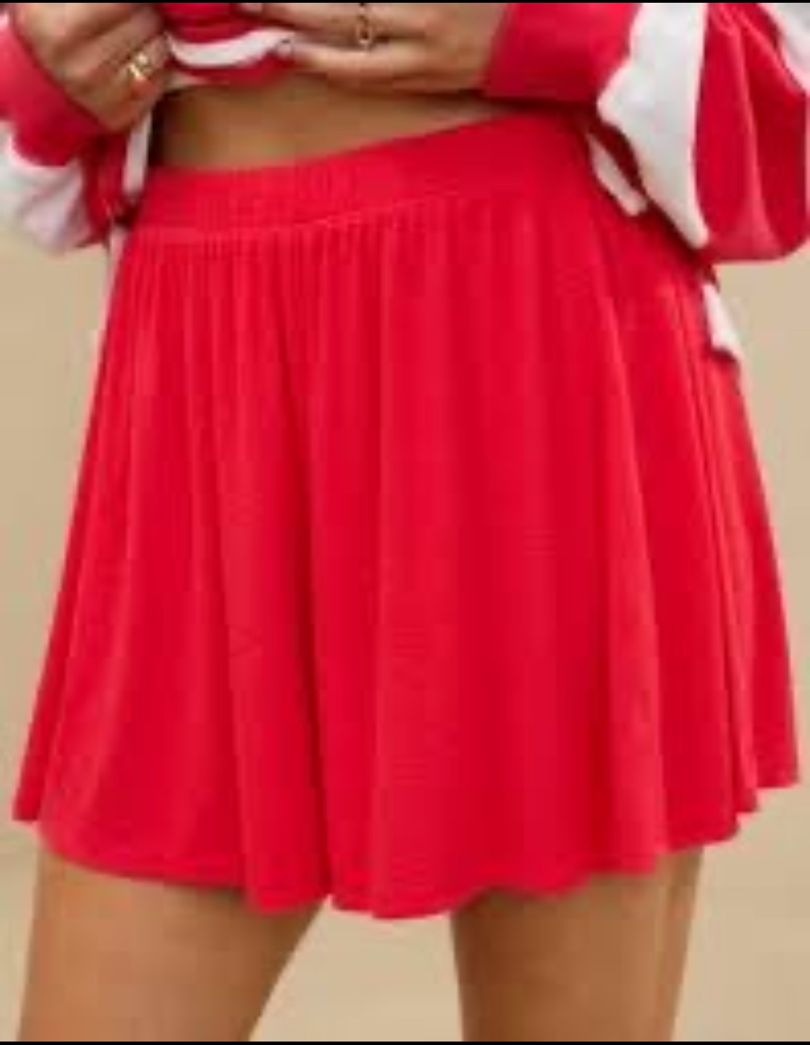 OP Sheer Red Mesh Shorts Womens Large 77 Nylon 23 Spandex Neon Athletic USA