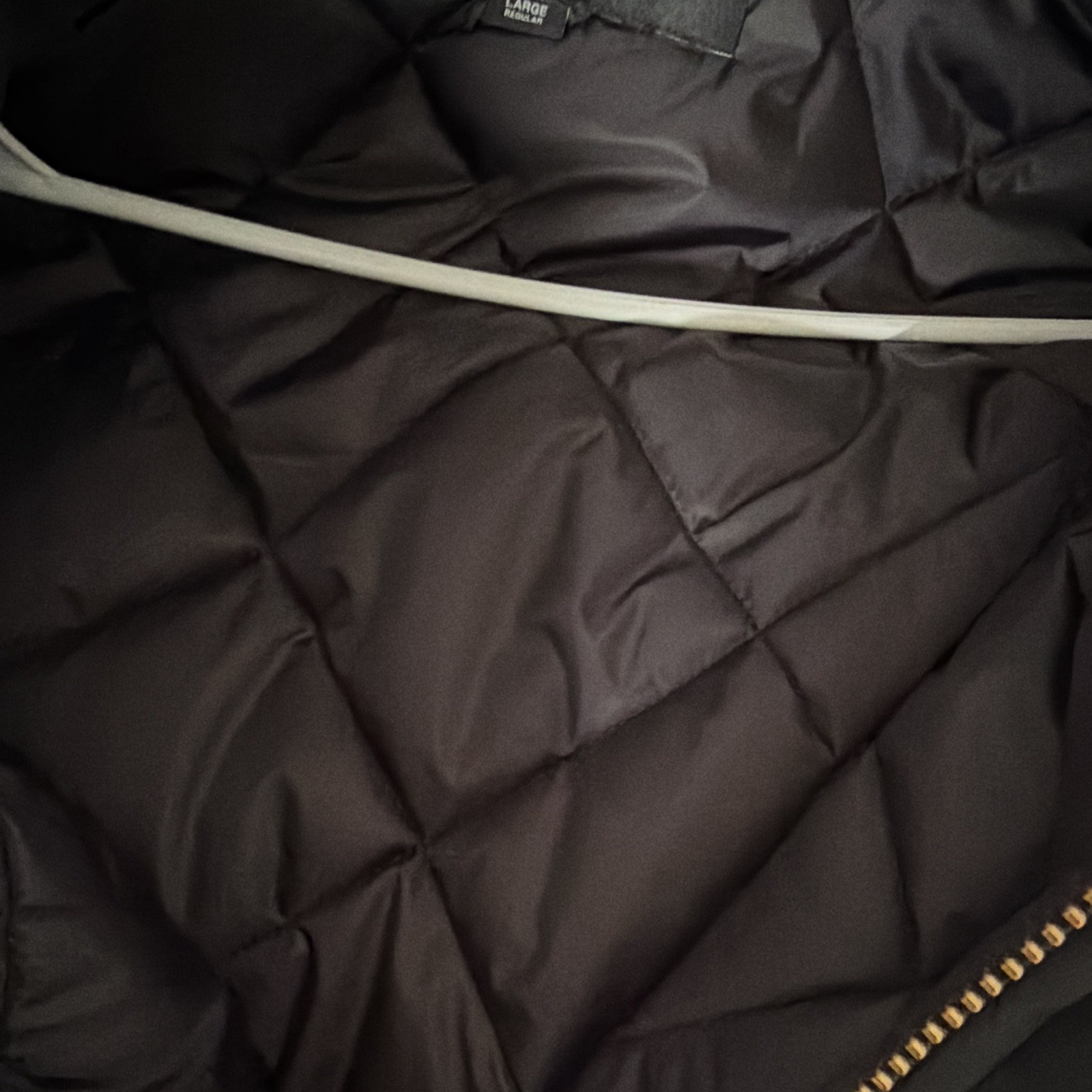 NEIGHBORHOOD Men’s Black Hooded Parka Coat Fur Trim Zip/Button Size L