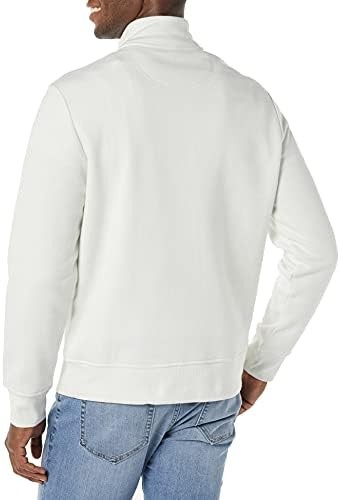 Men’s Quarter-Zip Fleece Pullover Long Sleeve Comfortable Casual Sweatshirt