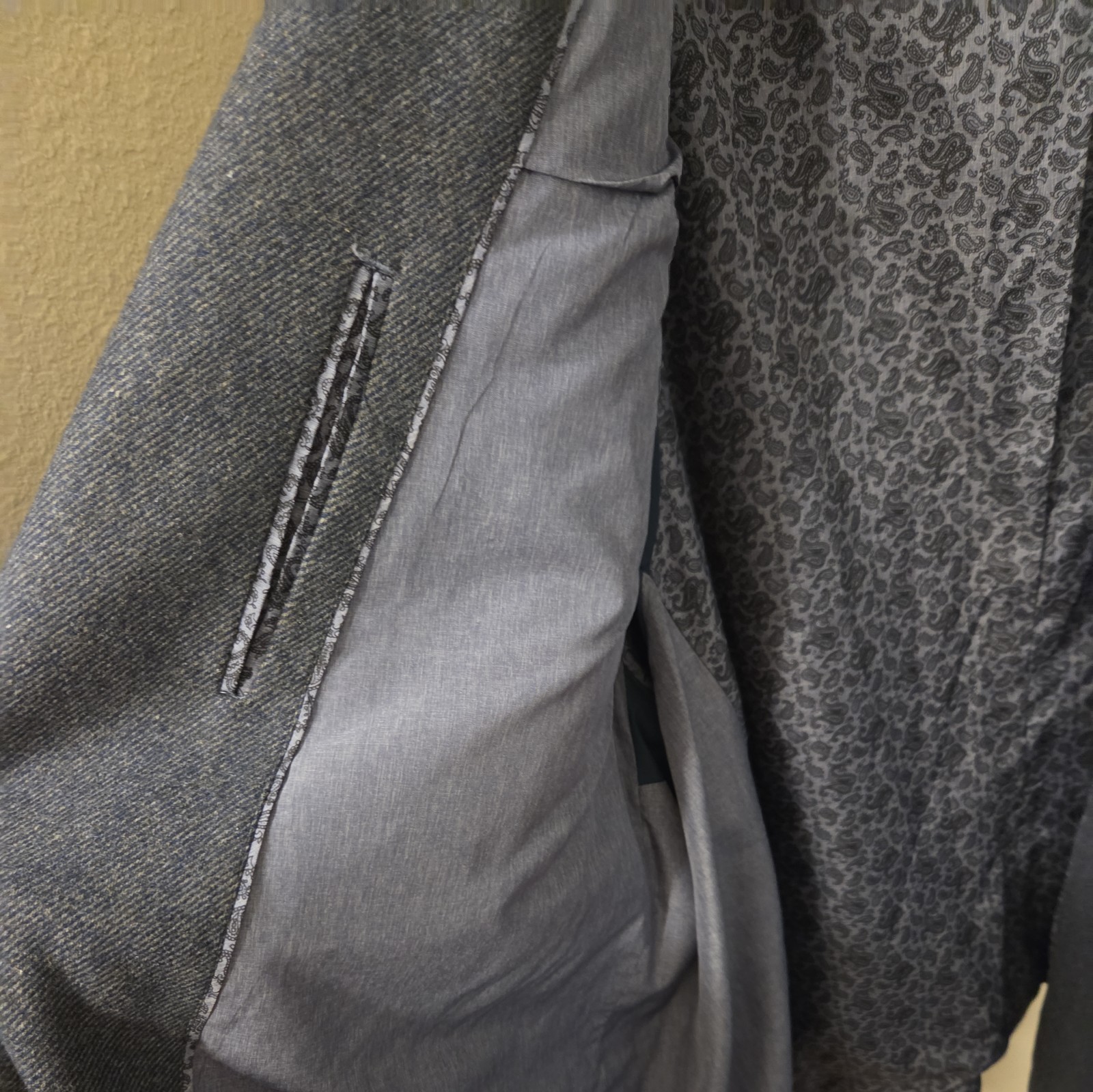Joseph Abboud Wool Blazer Men 4XL Sport Coat Jacket (RN 77219) Blue