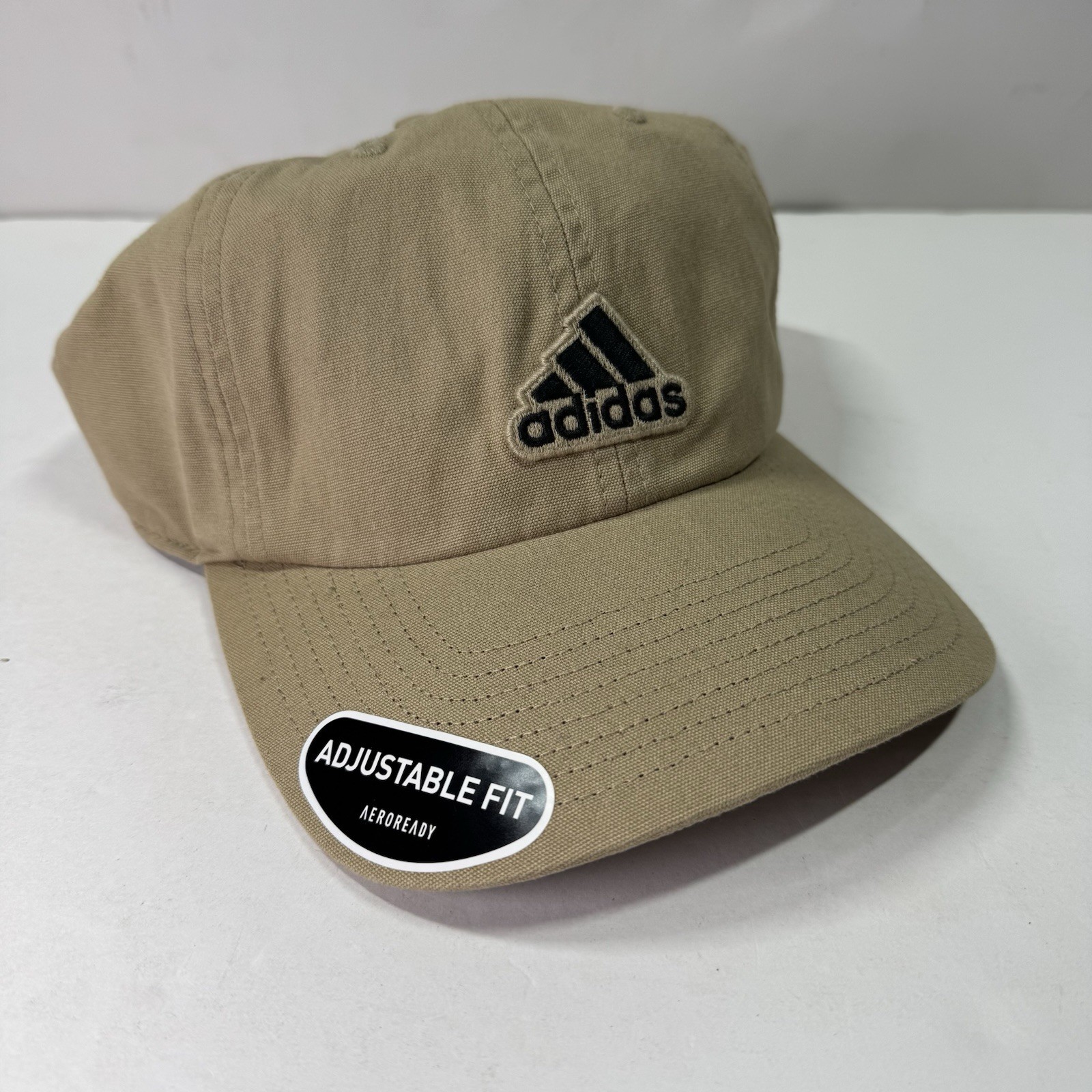 Adidas Ultimate Relaxed Cap Washed Khaki/Black Adjustable Fit