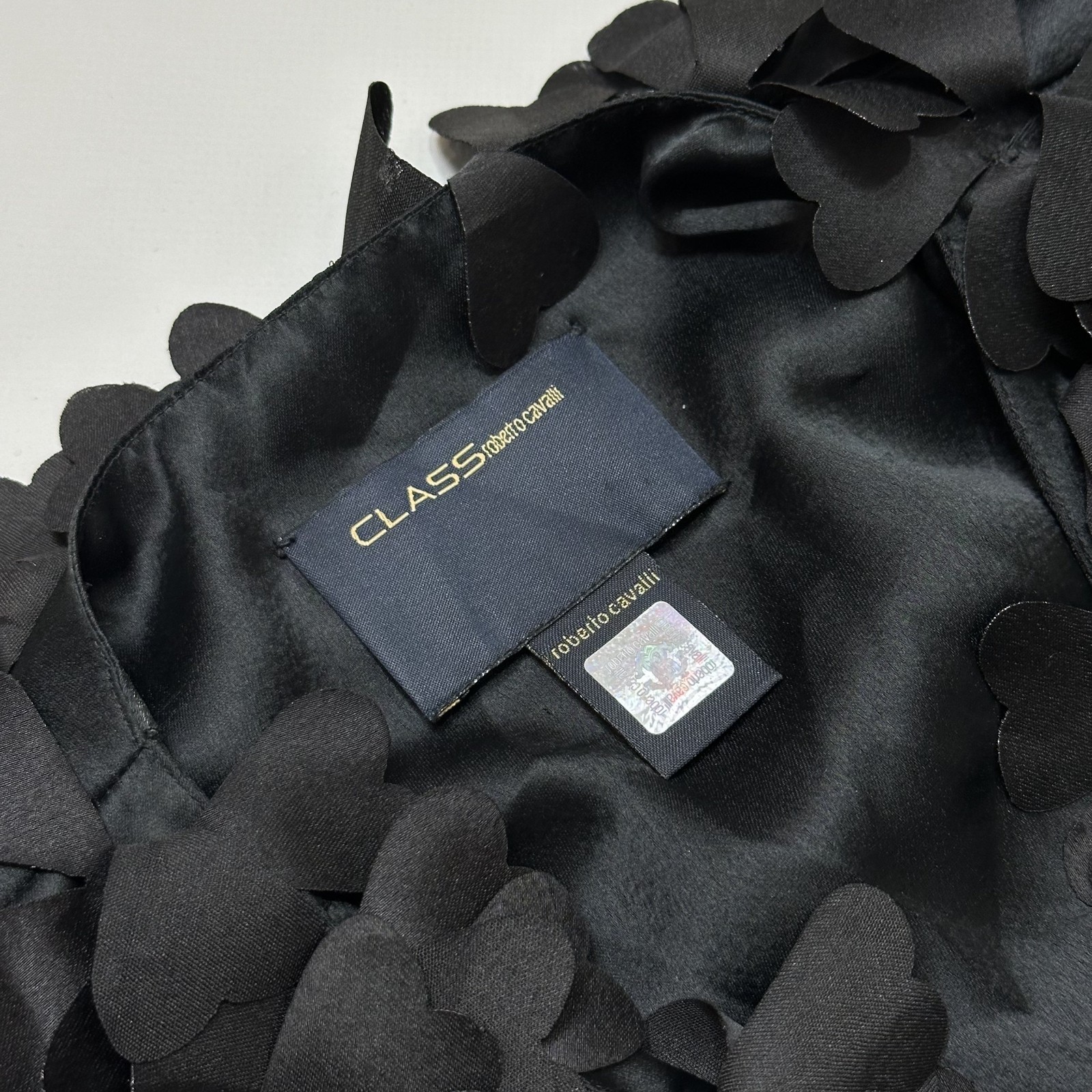 roberto cavalli class heart application avant-garde bolero sz42