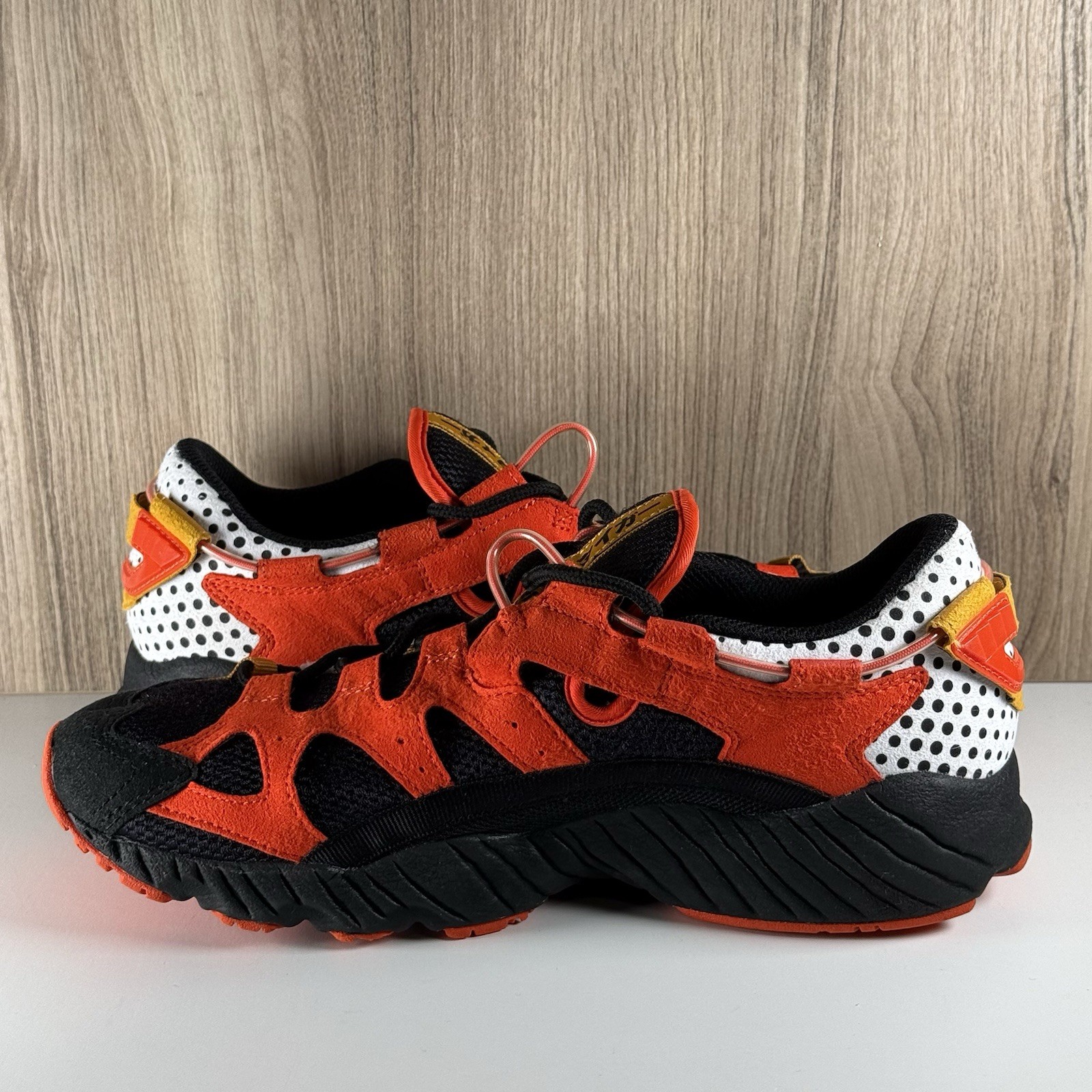 ASICS Gel-Mai Happy Chaos Black/ Orange Running Shoes 1191A198 Men’s Size 8