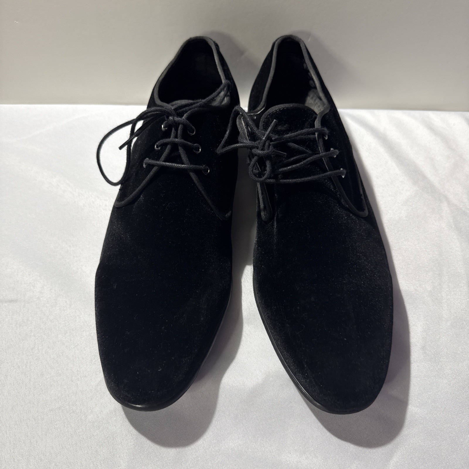 Steve Madden Loredo Black Velvet Men’s Size 11 Dress Shoes