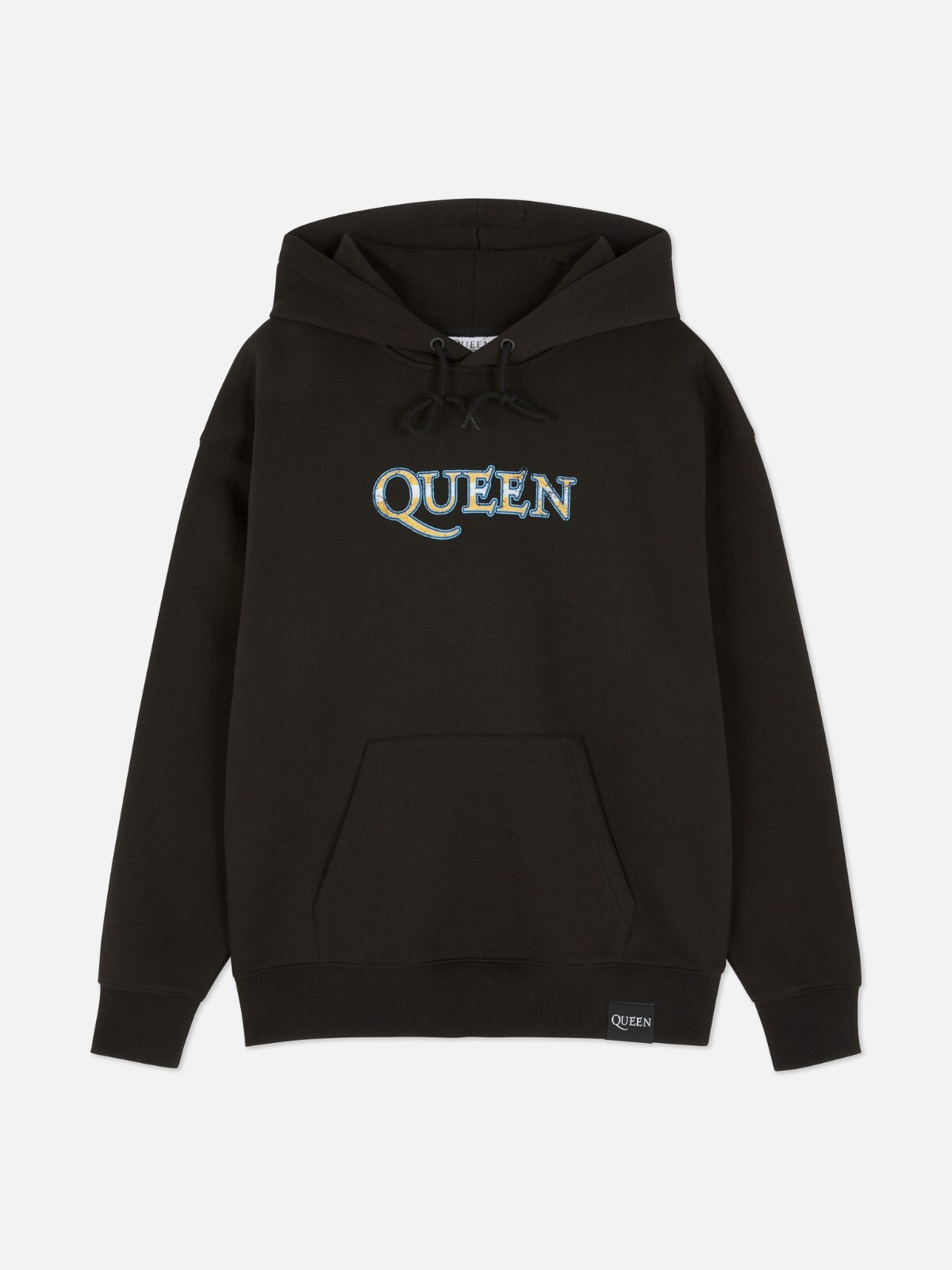 NWT Men’s QUEEN Official Merch Hoodie Premium Rock n Roll Sweatshirt Black