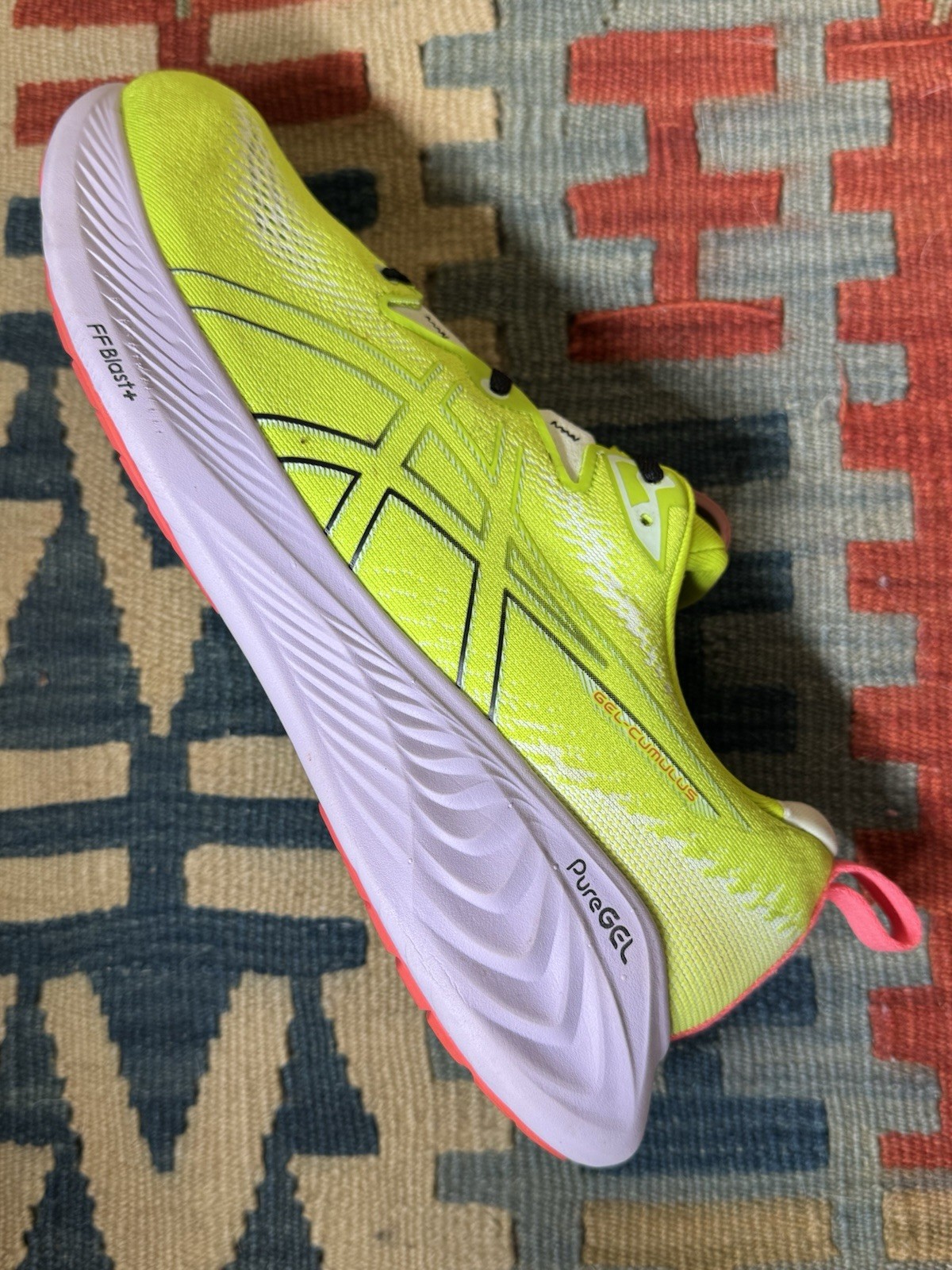 ASICS Gel Cumulus 25 ‘Lime Zest’ Men’s Size 11.5 1011B621300 Running Shoes