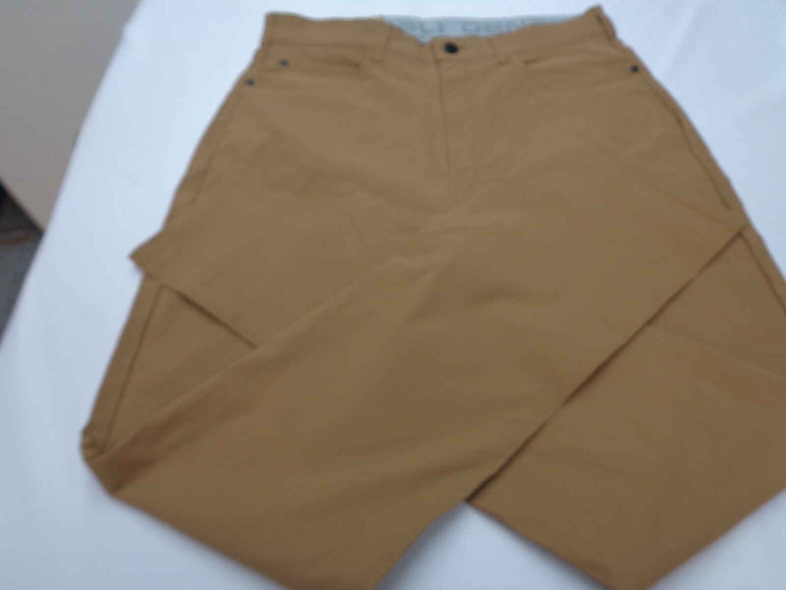 DENALI Moccasin Brown Tech Fabric Stretch Pants NWT 32/32 MSRP $54
