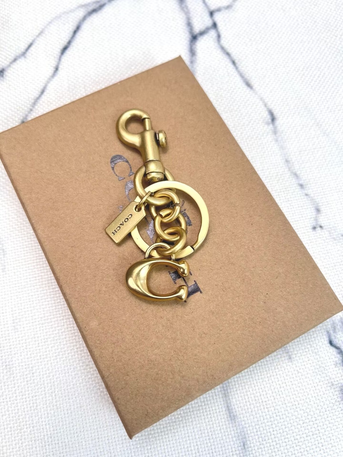 Signature Bag Charm Keychain Bag Accessory Multi Functional