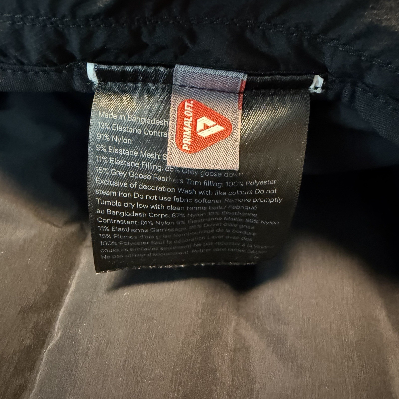 Lululemon Navigation Down Vest Black Running Puffer LM4A96S Mens Small Primaloft