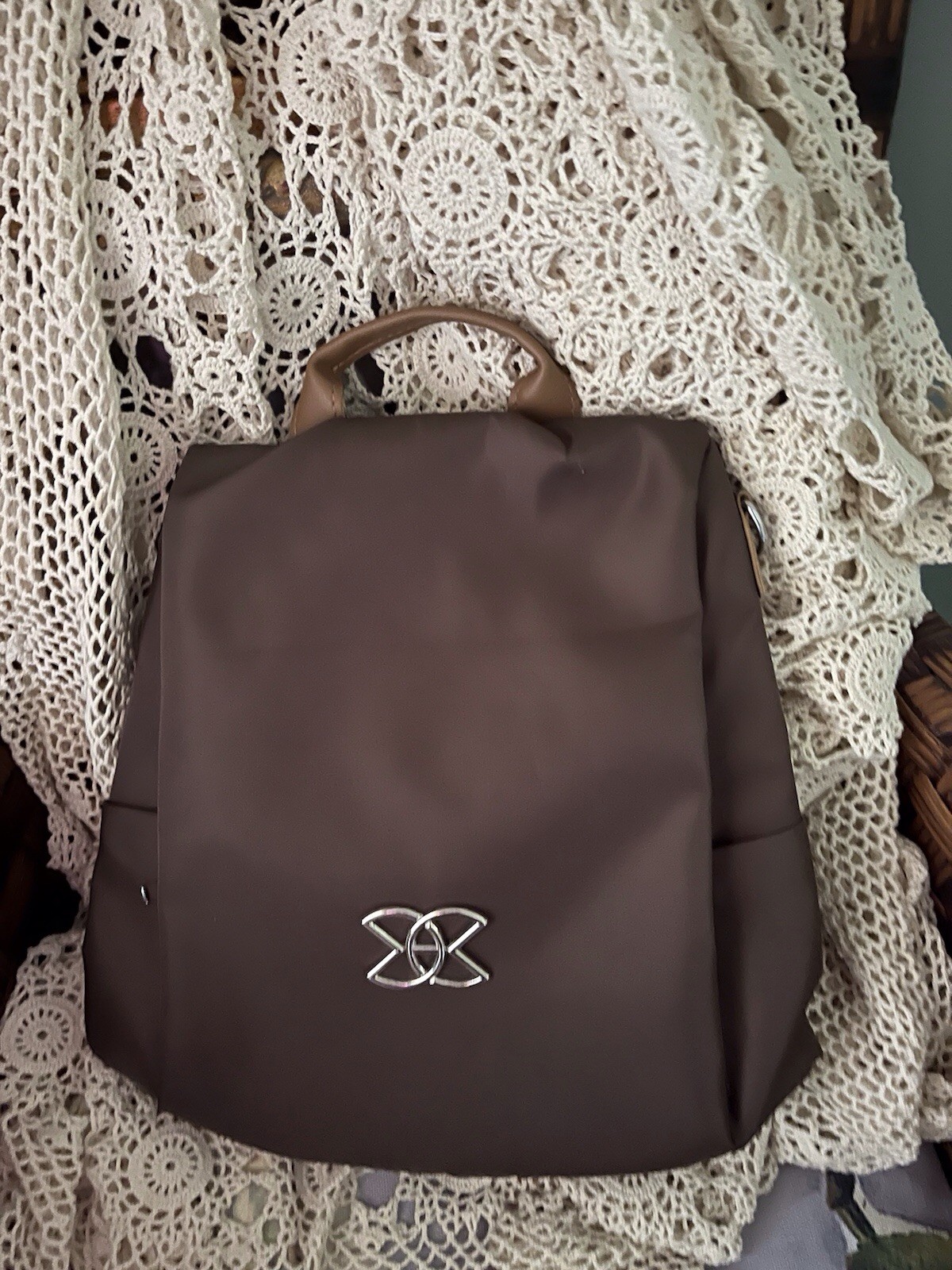 Topswift Brand New Backpack Never Used Brown Color Adjustable Straps