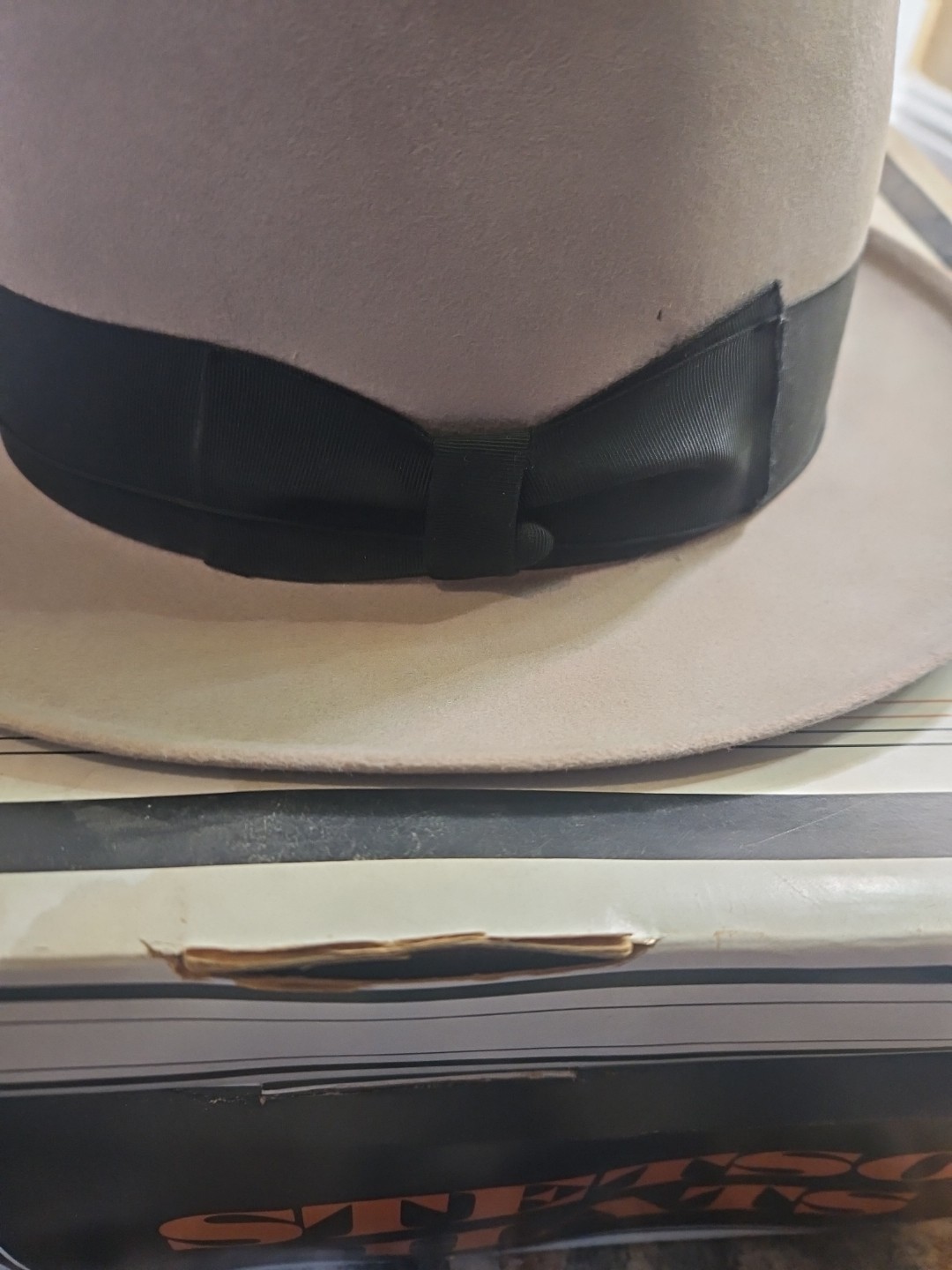 Vintage Borsalino Alessandria Fedora Hat 7 – See Pics Cosmetic Imperfections