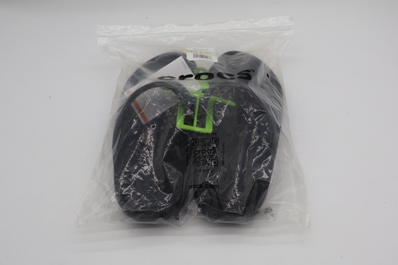 Crocs Sandals Unisex Size M7/W9 Black Baya Slide NWT