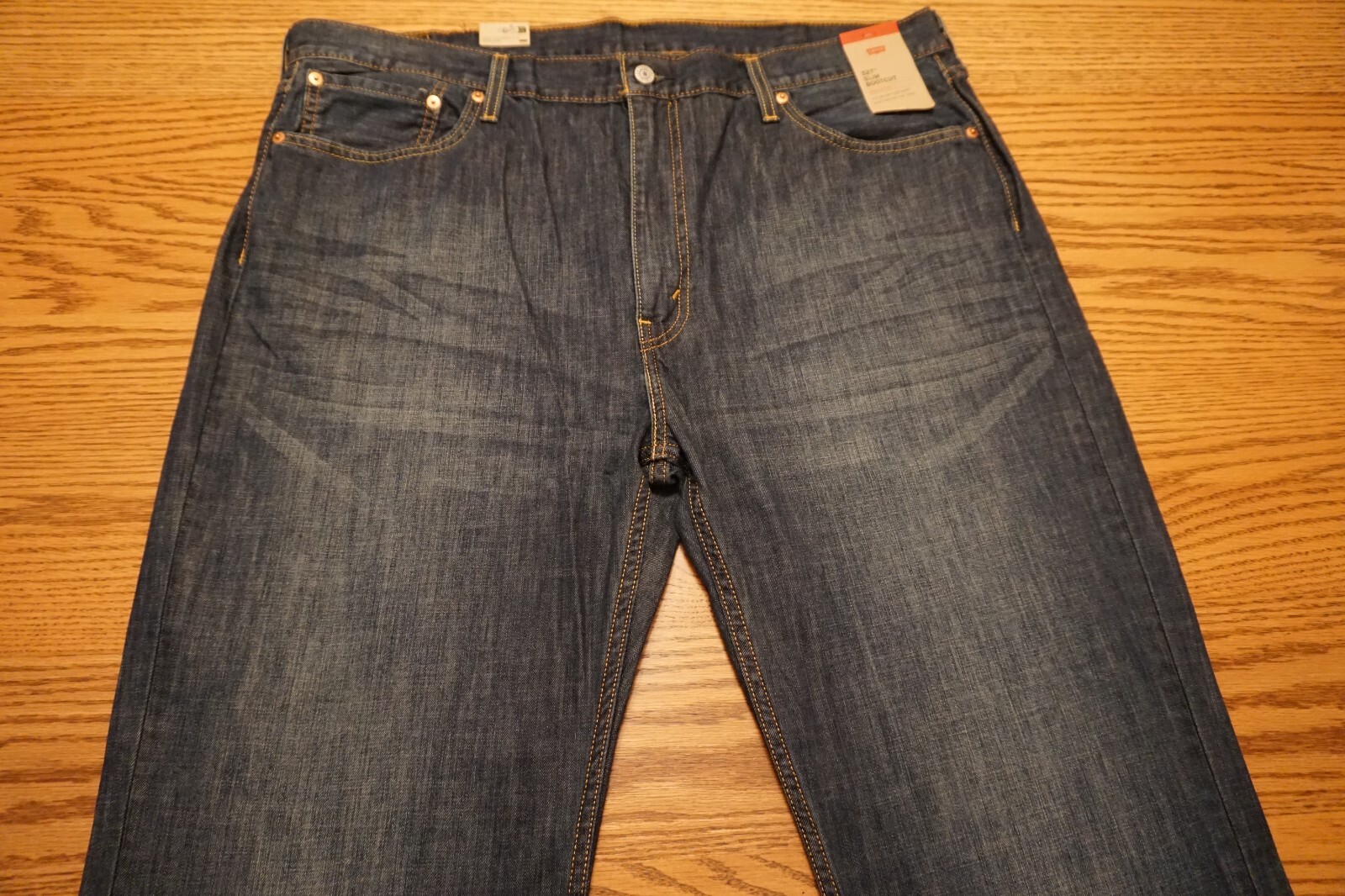 NWT MENS LEVI JEANS 527 Multiple Sizes Slim Boot Cut Below Waist Lightweight $69