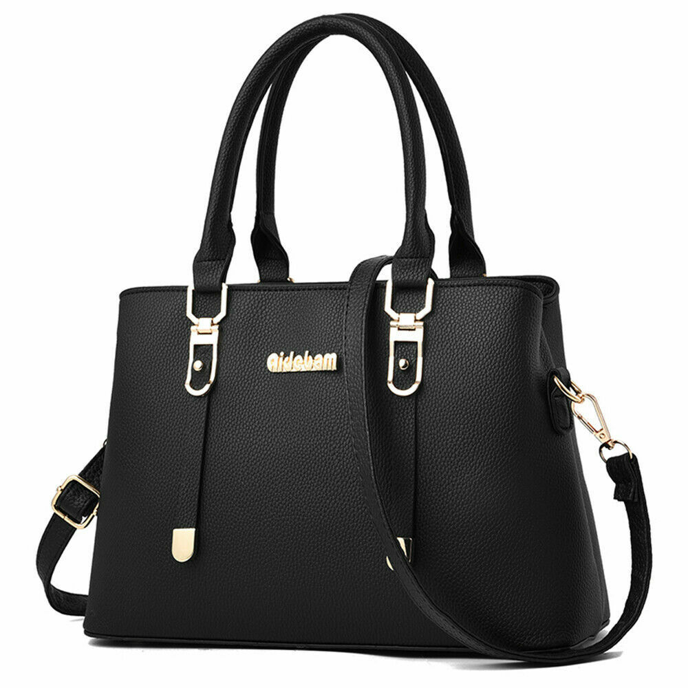 Women Lady Handbags Leather Shoulder Bag Ladies Purse Crossbody Work Bags Gift
