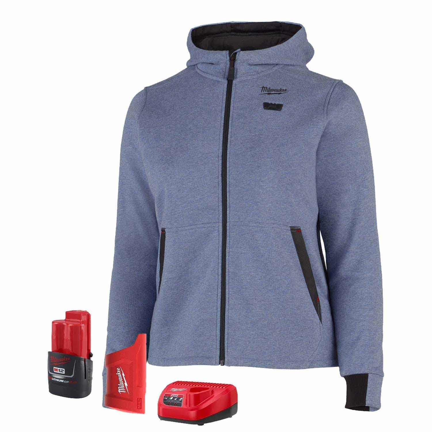 Milwaukee M12 Heated Jacket with Battery and Charger Hexon Technology