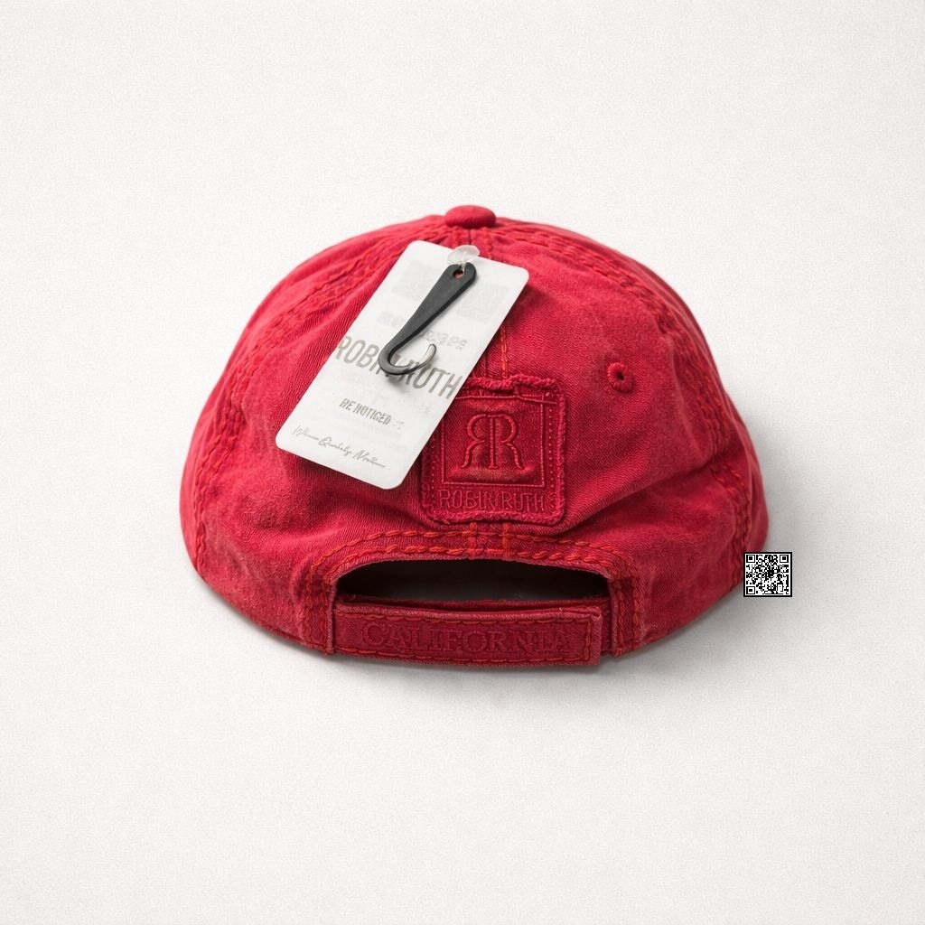 California Bear Embrodery Baseball Cap Washed Cotton Adjustable Unisex Adult Hat