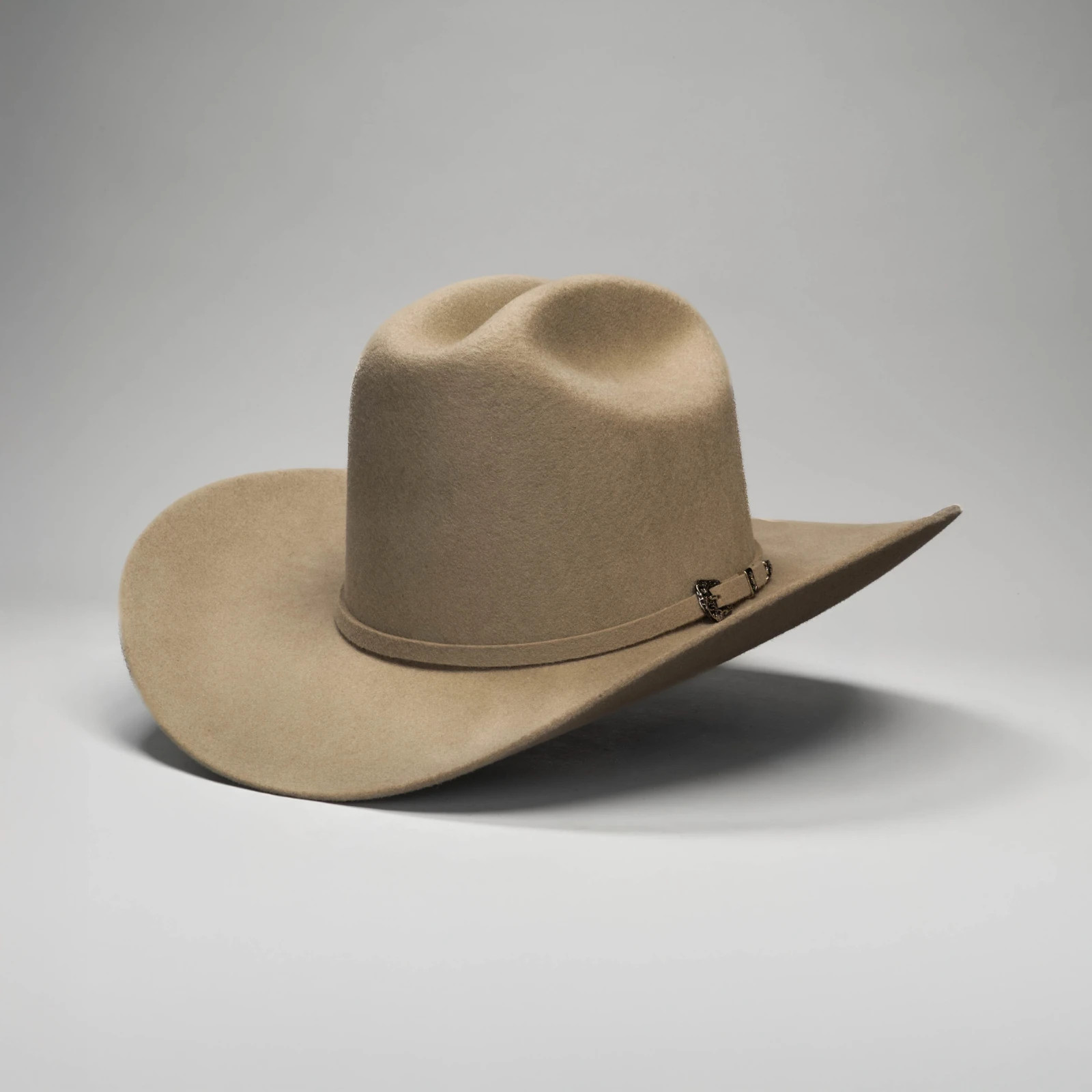 Texana 50X Estilo Panter Belico Western Cowboy Hat, Low Crown, Brim 3.5″ – Beige