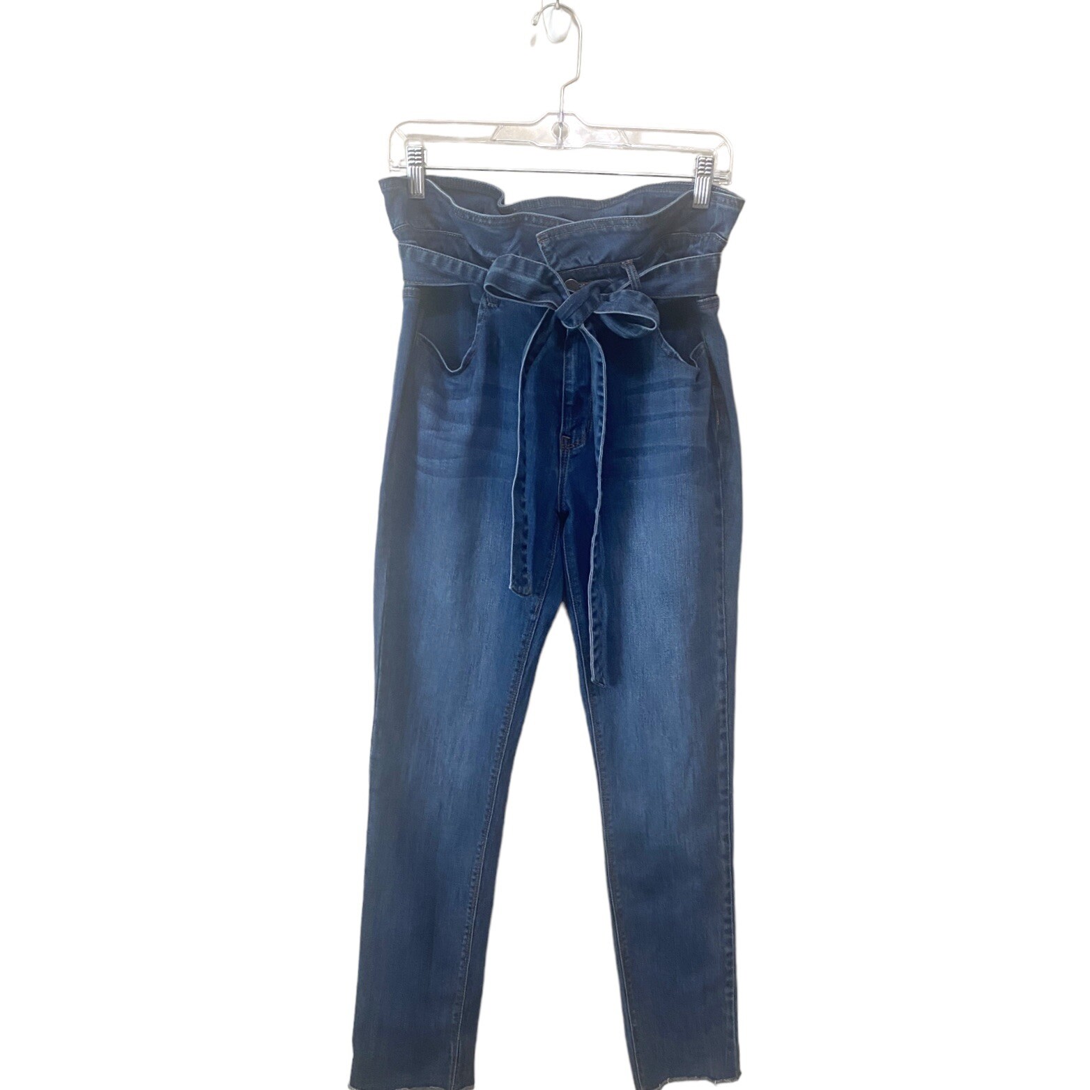 Black Label C’est Toi Blue Demin Paperbag Jeans Size 13 Waist 31