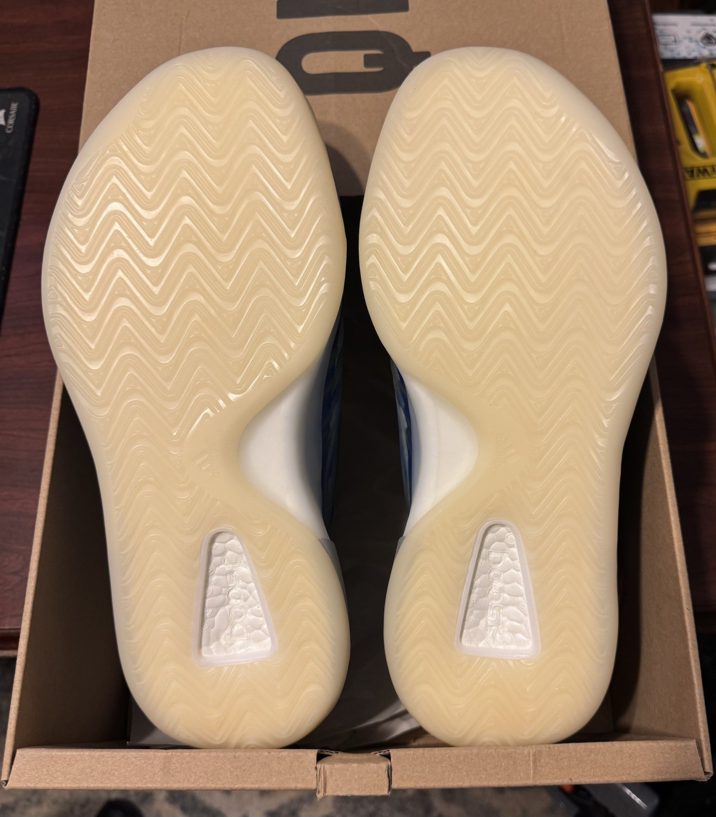 Yeezy Quantum Frozen Blue, Size 10.5
