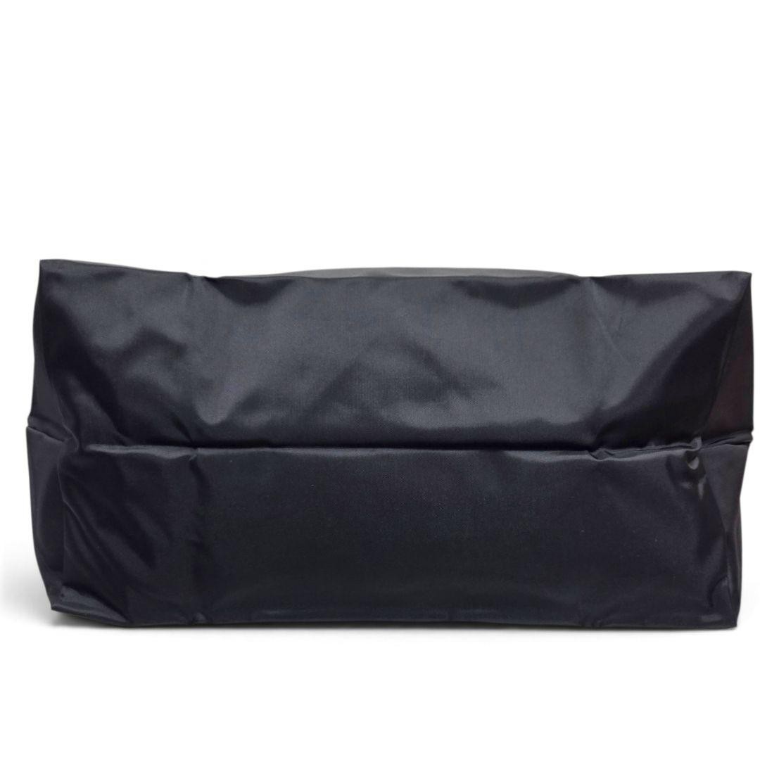 Longchamp Pliage L Tote Bag Black, W17-22.4 x H13.8 x D8.7 in, Used