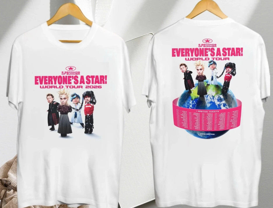 5 Seconds of Summer Tour 2026 T-shirt T-Shirt