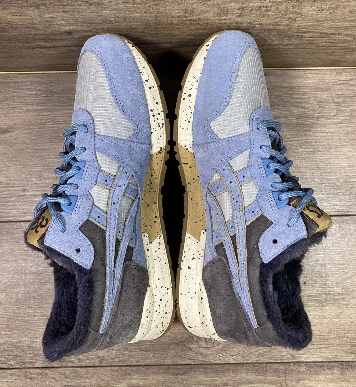 ASICS Gel Lyte Mid 1191A326 Tiger Classic Retro Grey Floss Shoes Mens Size 8.5