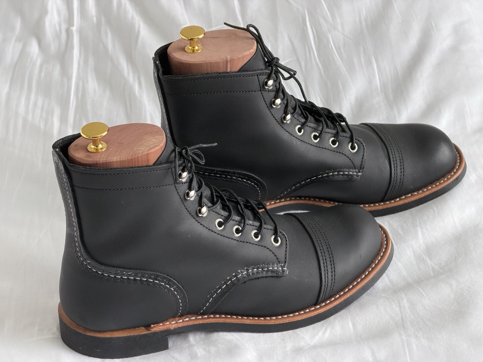 Red Wing Iron Ranger Black 9D