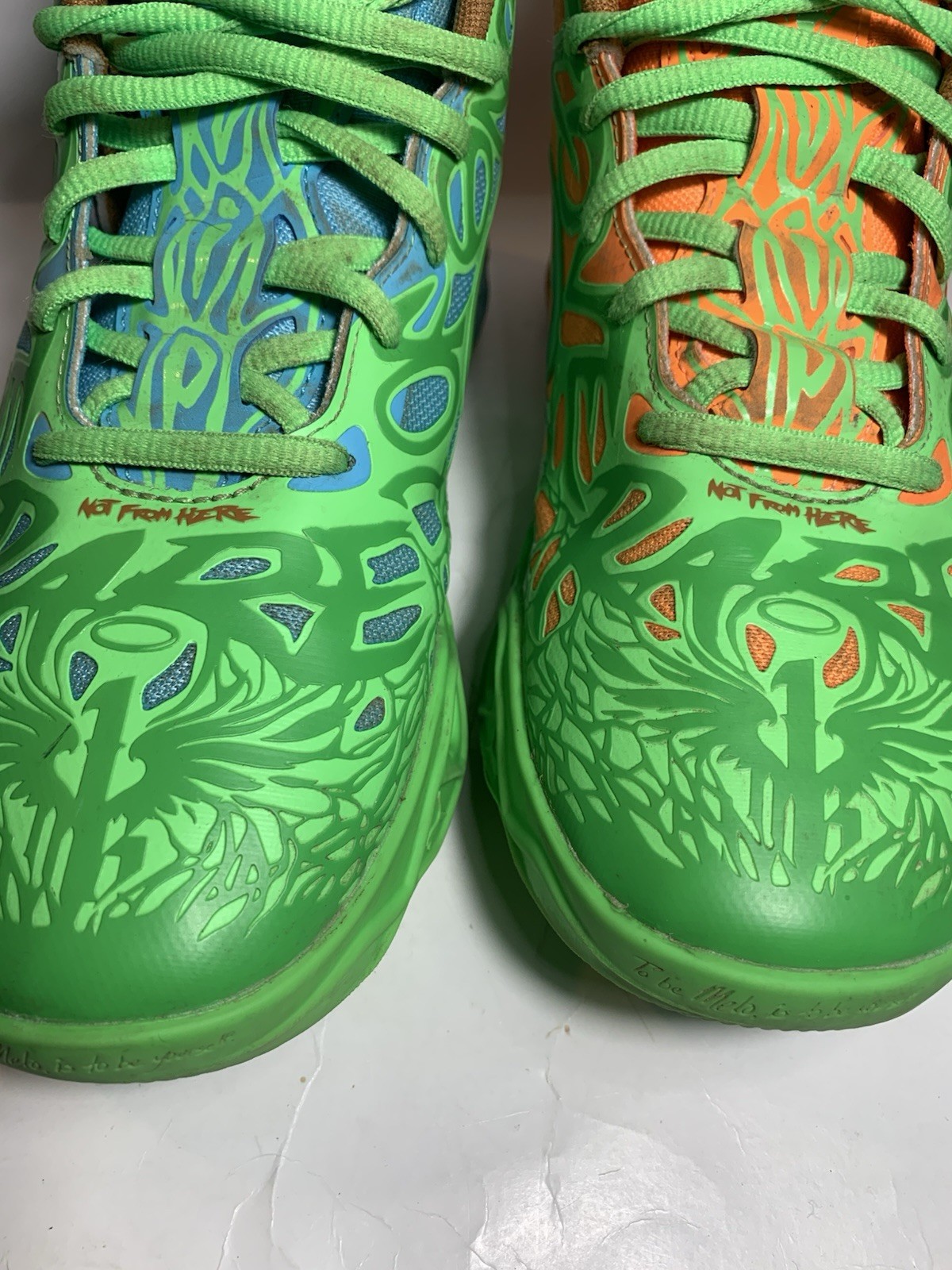 PUMA MB.03 TMNT M.E.L.O. Limited Edition Mid Top Sneakers Green 311313-01 Size 6