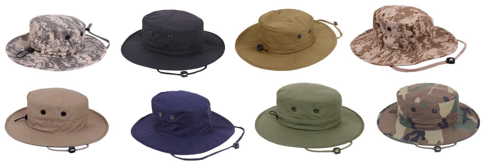 ADJUSTABLE Boonie Hat Bucket Bush Army USMC Navy Army OIF OEF Golf Paintball Cap