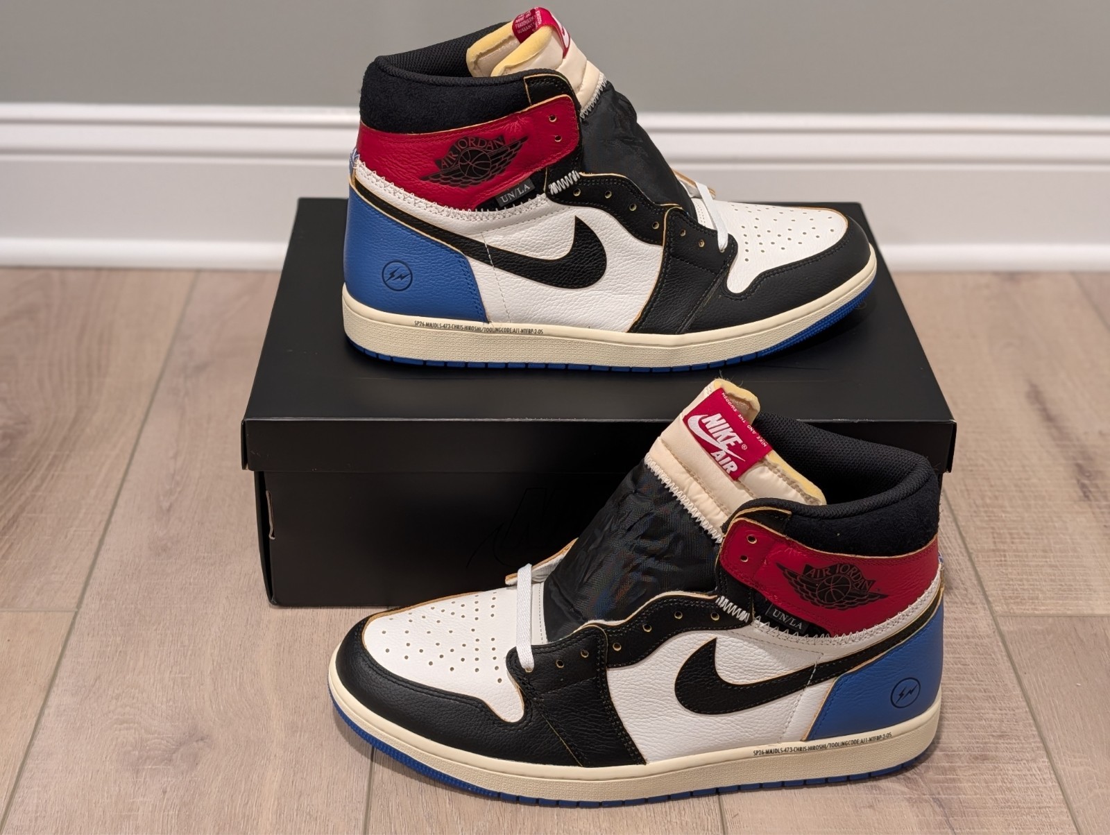 Jordan 1 Retro High OG Fragment x Union LA – Men’s Size 14 – IO7847-002