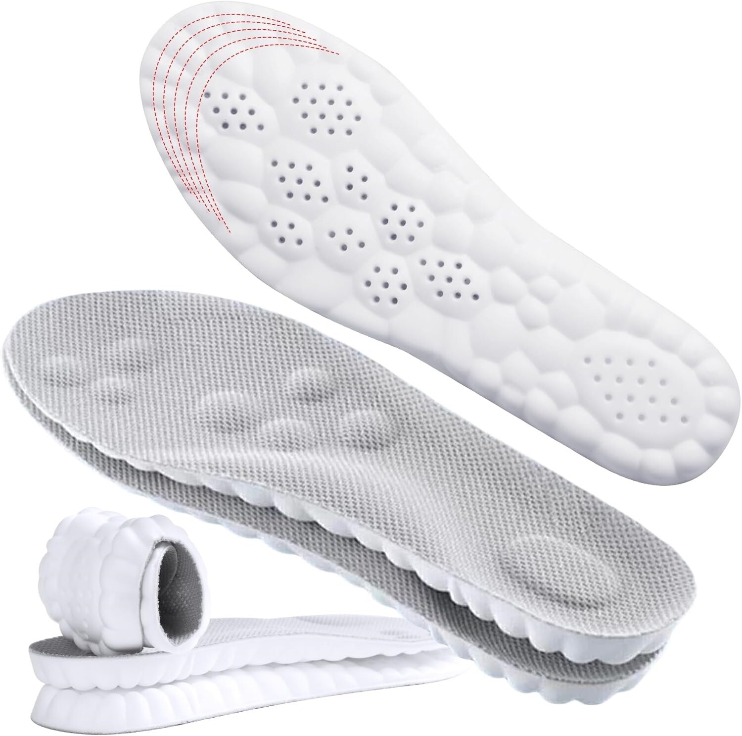 Shoe Insoles for Men Women Memory Foam Orthotic Shoe Inserts Sports Insoles USA
