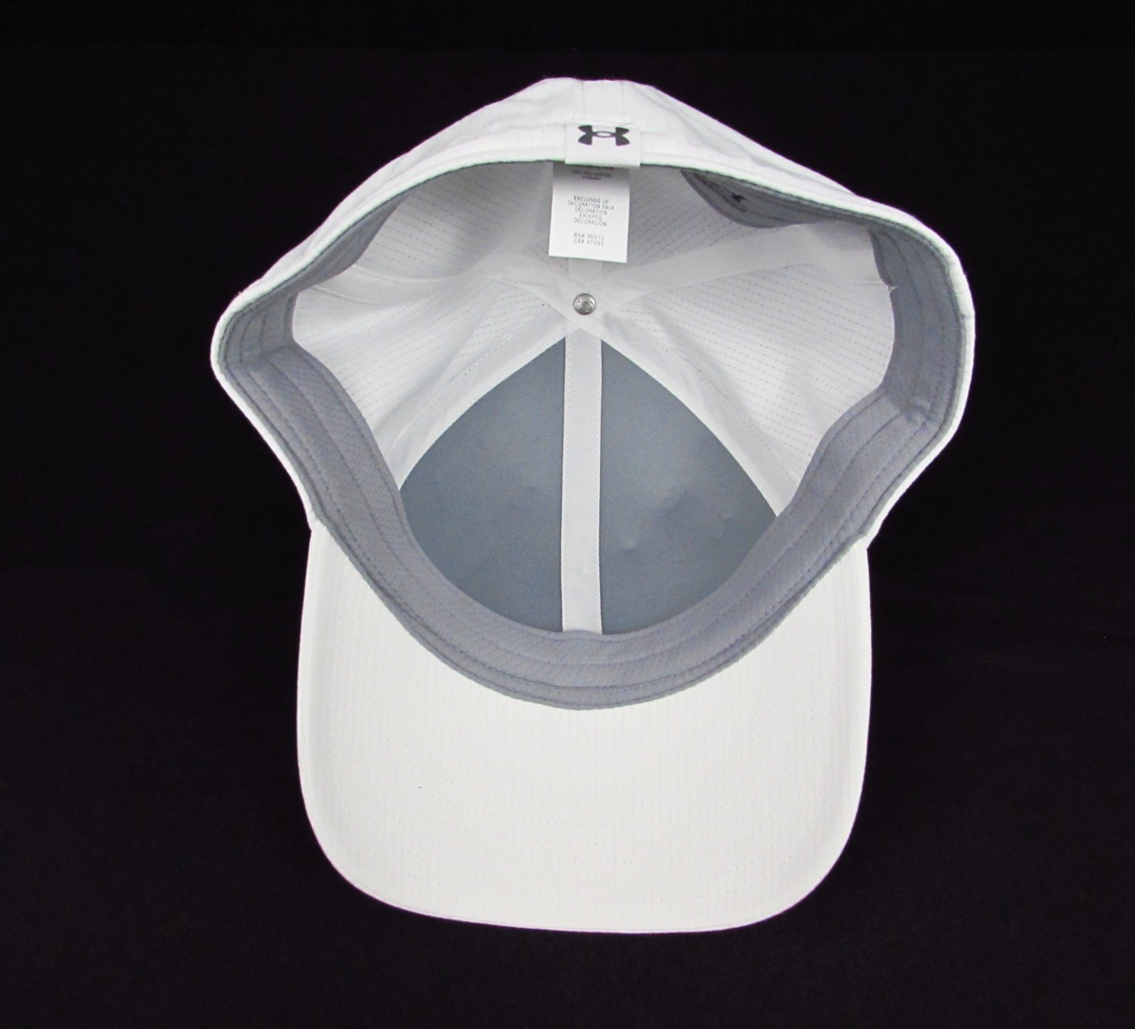 Under Armour Men’s Iso-Chill Vent Stretch White Hat 1383438 100 L/XL NWT.