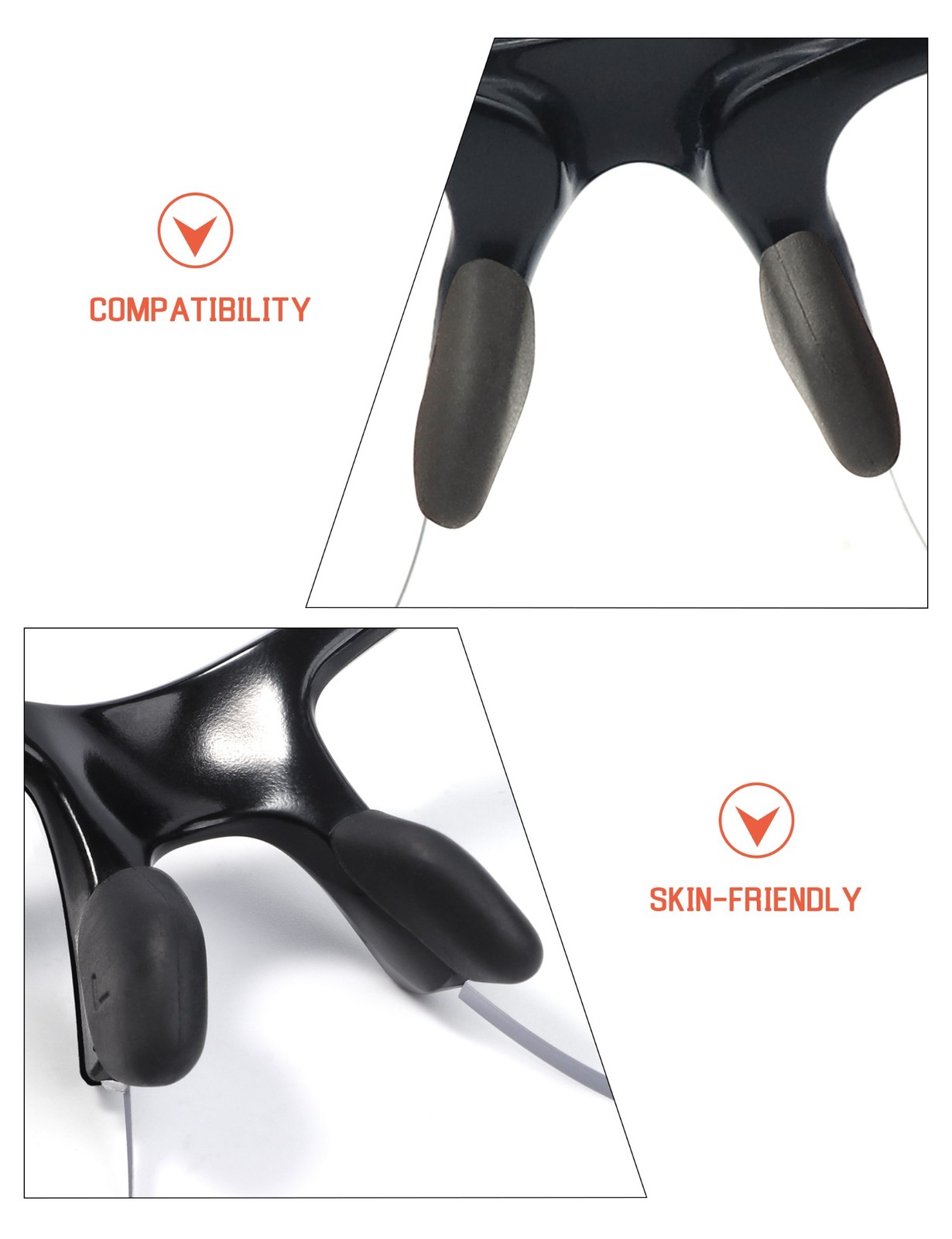 Replacement Nose Pads Nose Pieces for Oakley RPM Squared Sunglass Wholesale