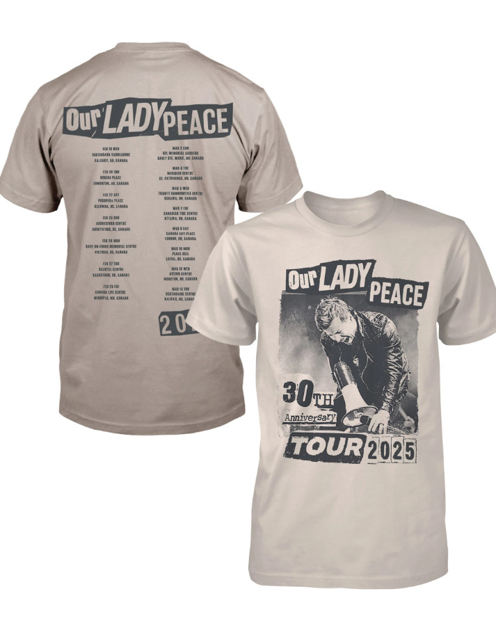2 Sided Our Lady Peace Band Sand Reprint T-Shirt S To 5XL WA908
