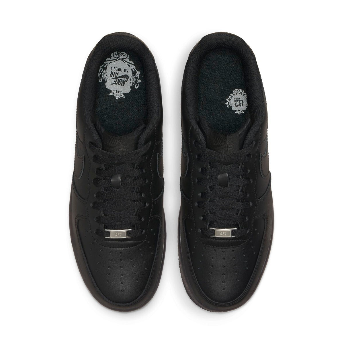 Nike Air Force 1 Low ’07 Triple Black Mens Black Sports Sneaker CW2288-001