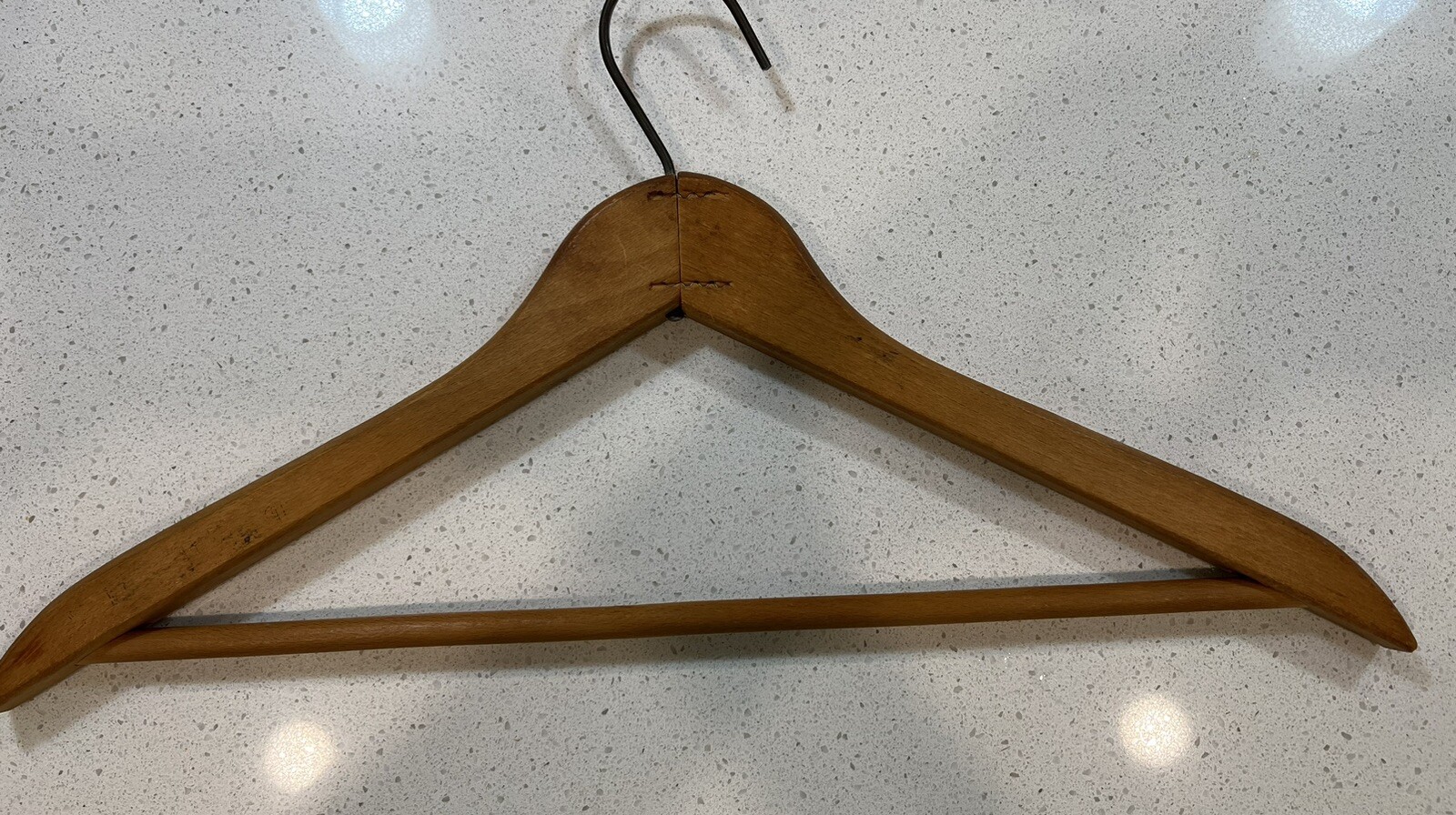 Dave’s Clothes Shop Brooklyn NY NYC New York Hollywood Regency Wooden Hanger