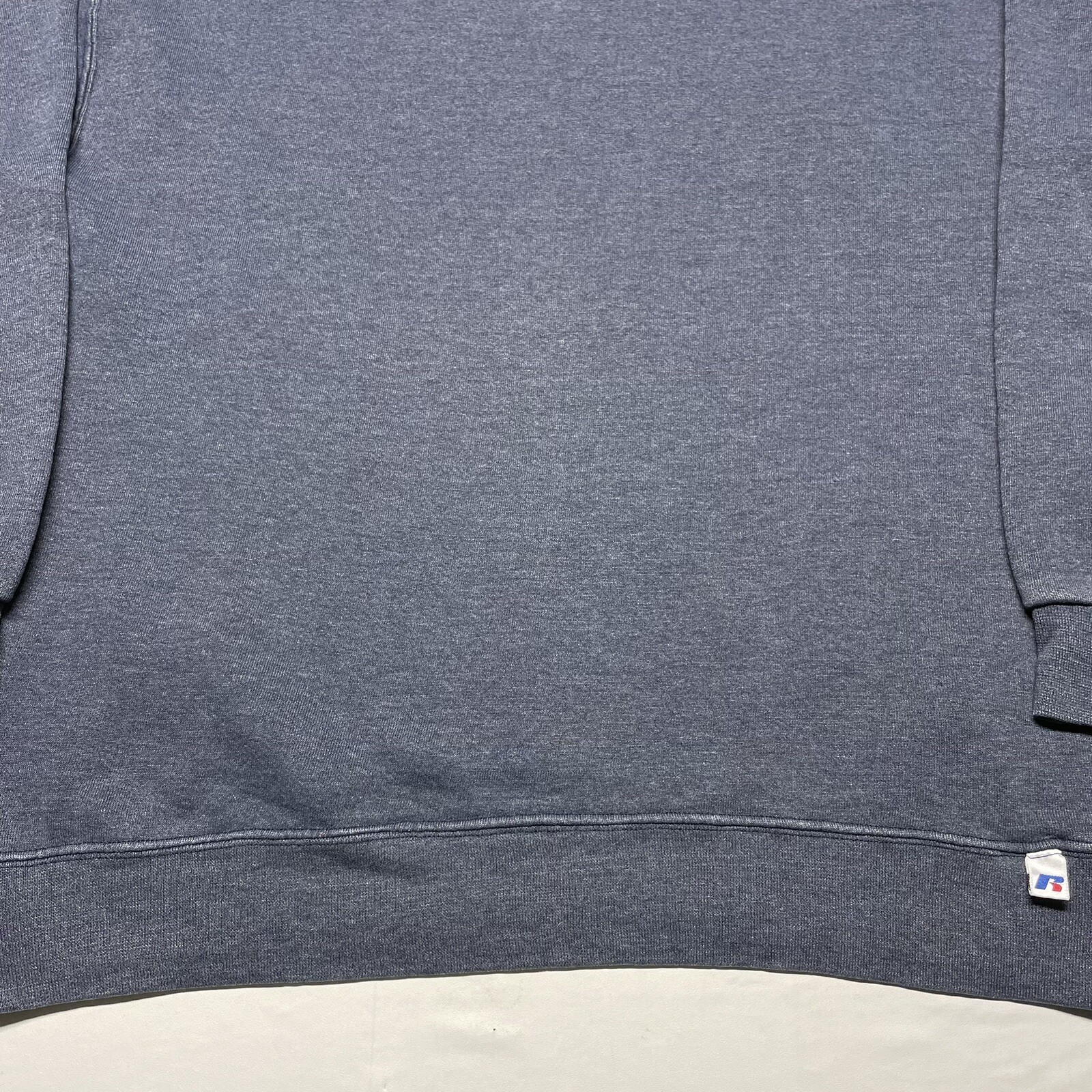Vintage Russell Athletic Sweatshirt Mens XL Gray Solid Pullover Hipster Crewneck