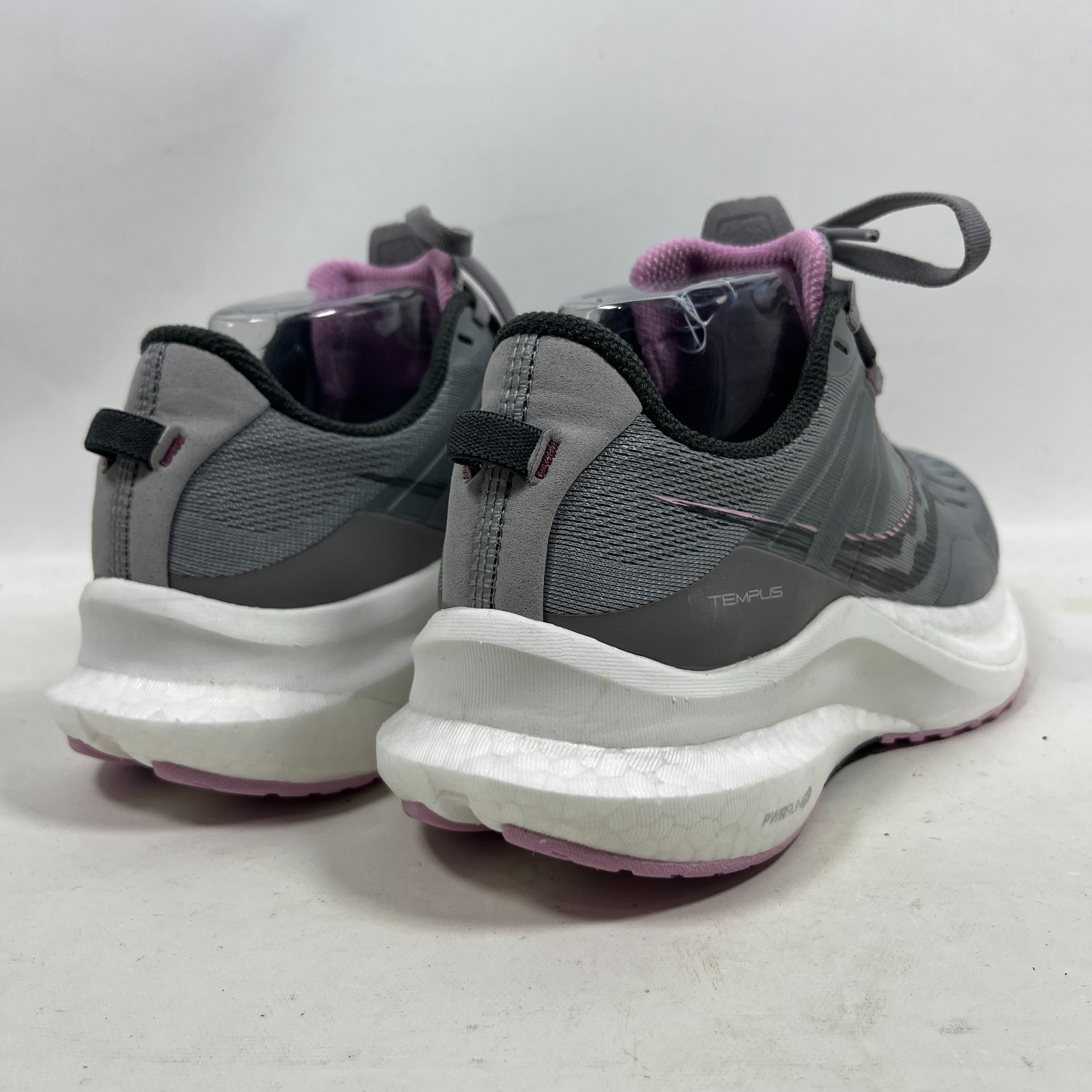 SAUCONY Sneakers Womens 8.5 W Tempus Wide Running Alloy Quartz S10721-15 Gray